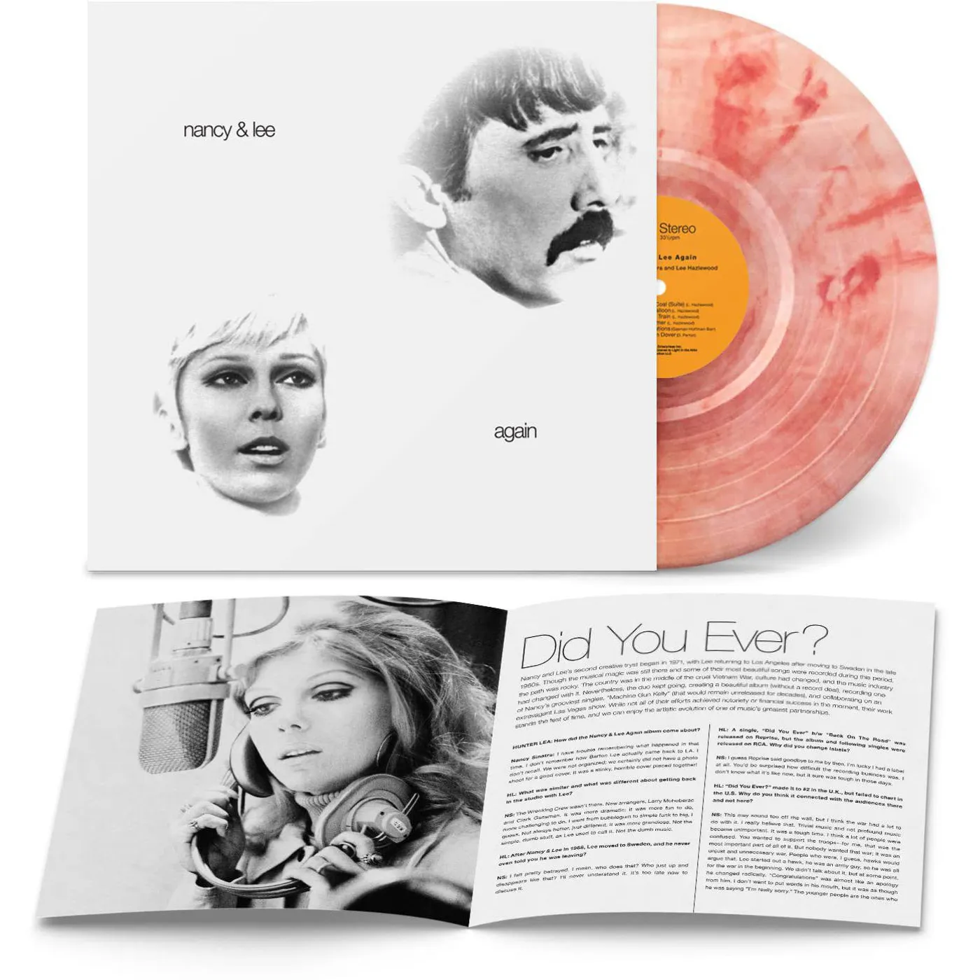 Nancy Sinatra And Lee Hazlewood Nancy & Lee Again (Red) Vinyl Record