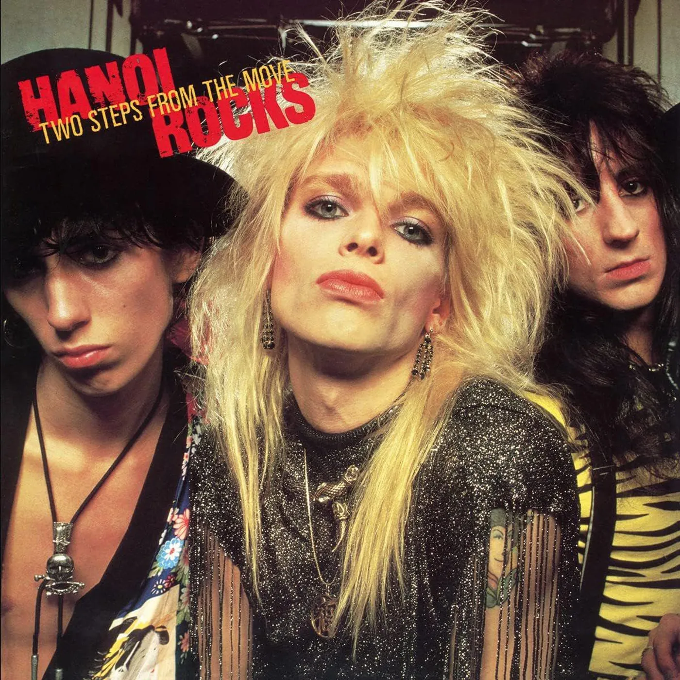 Hanoi Rocks Two Steps From The Move (Translucent Red) Vinyl Record