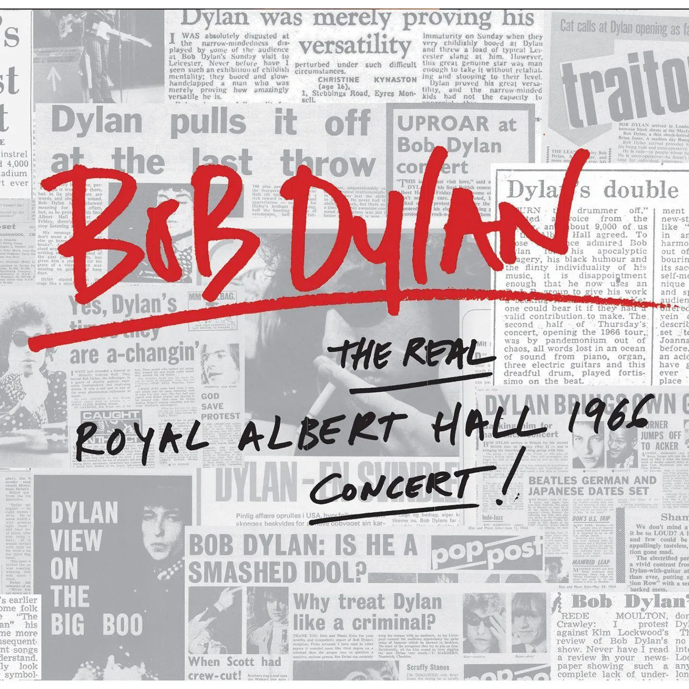 Bob Dylan Real Royal Albert Hall 1966 Concert (2lp/140g/gatefold) Vinyl Record