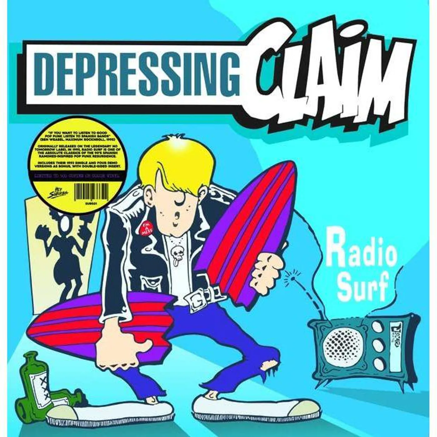 Depressing Claim Radio Surf Vinyl Record