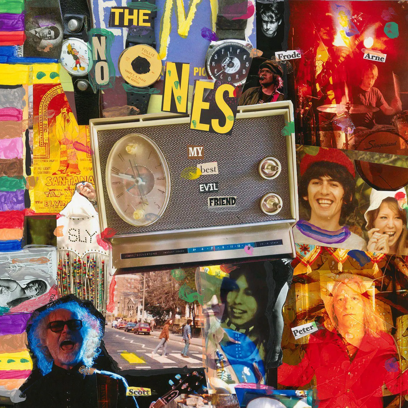 No Ones MY BEST EVIL FRIEND (ORANGE & VIOLET VINYL/2LP) Vinyl Record