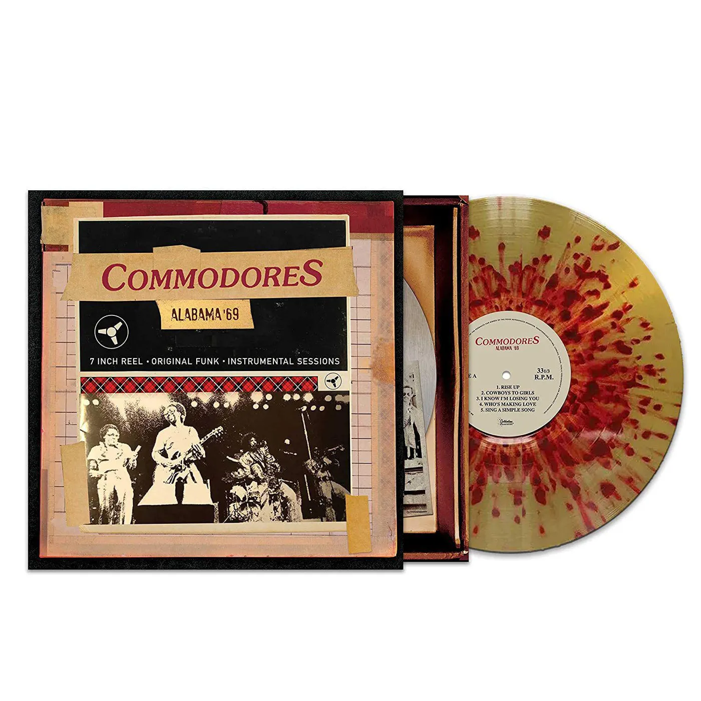 Commodores Alabama '69 (Red/gold Splatter Vinyl)