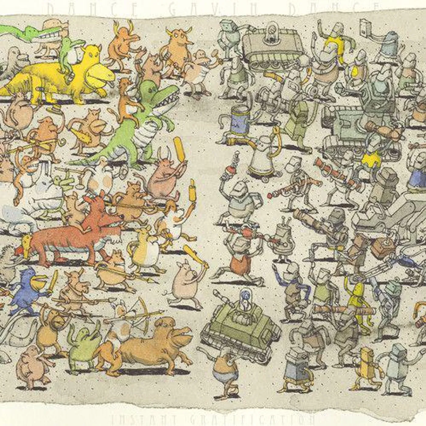 Dance Gavin Dance Instant Gratification Vinyl Record