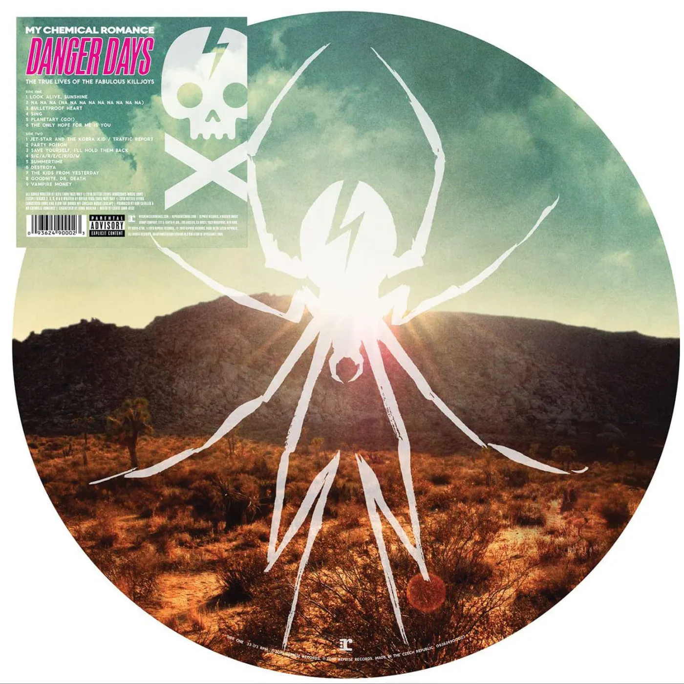 My Chemical Romance DANGER DAYS: THE TRUE LIVES OF THE FABULOUS KILLJOYS (PICTURE DISC) Vinyl Record