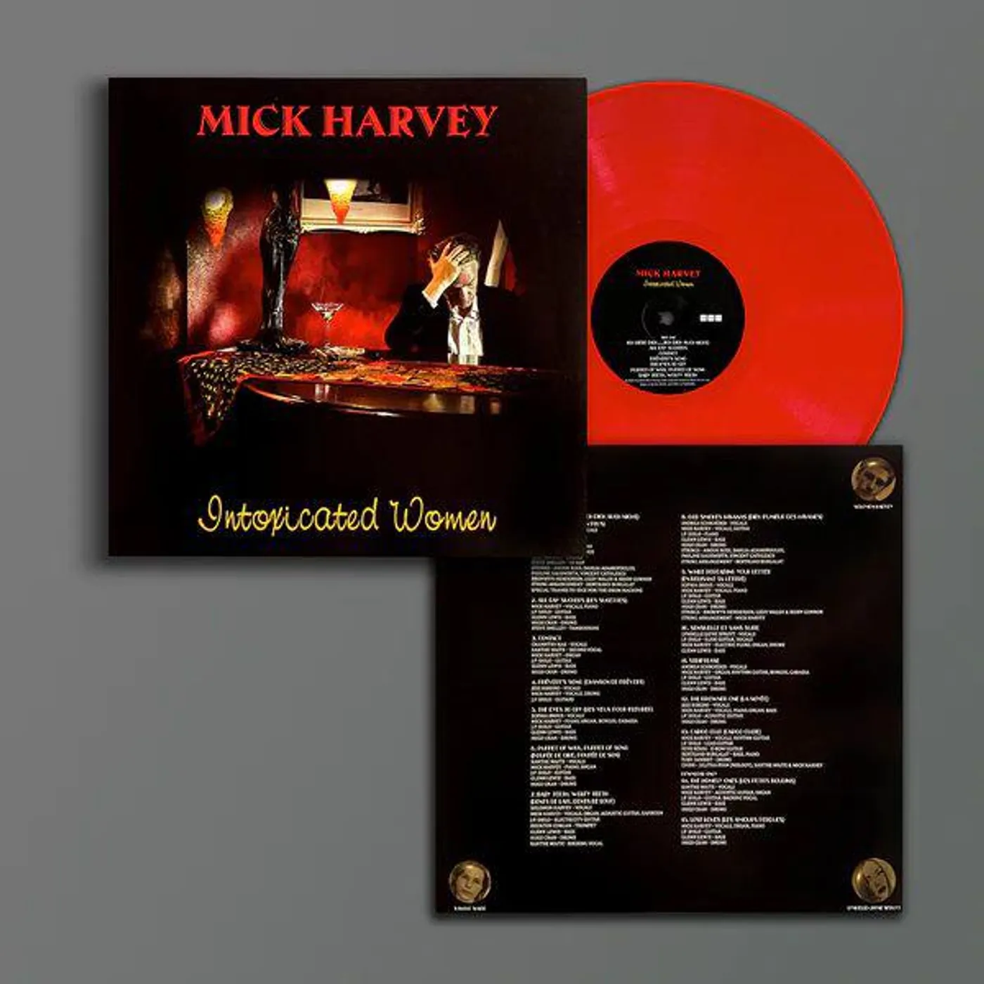 Mick Harvey Intoxicated Women (Limited/Red Vinyl Record)