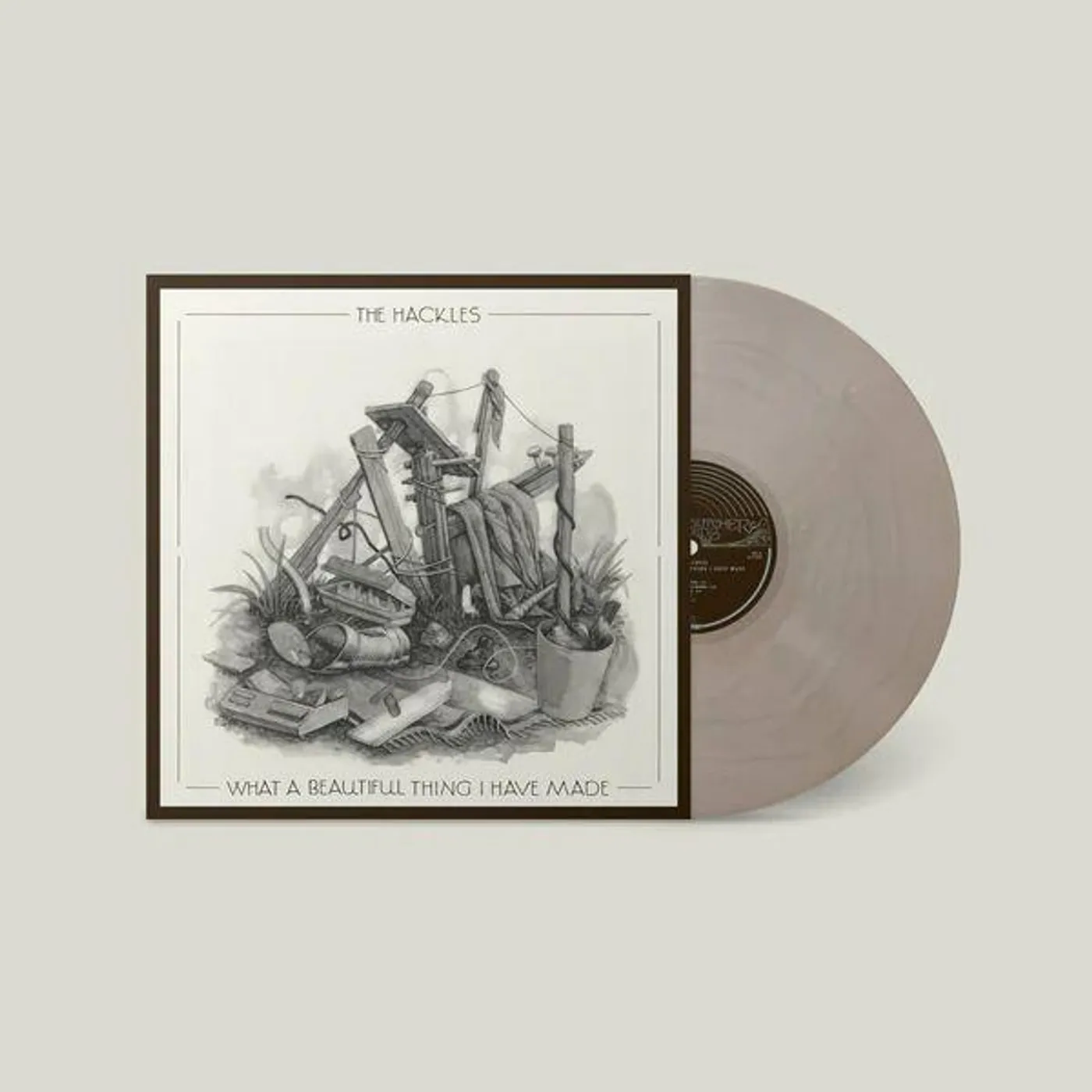 The Hackles What A Beautiful Thing I Have Made (Silver Vinyl Record)
