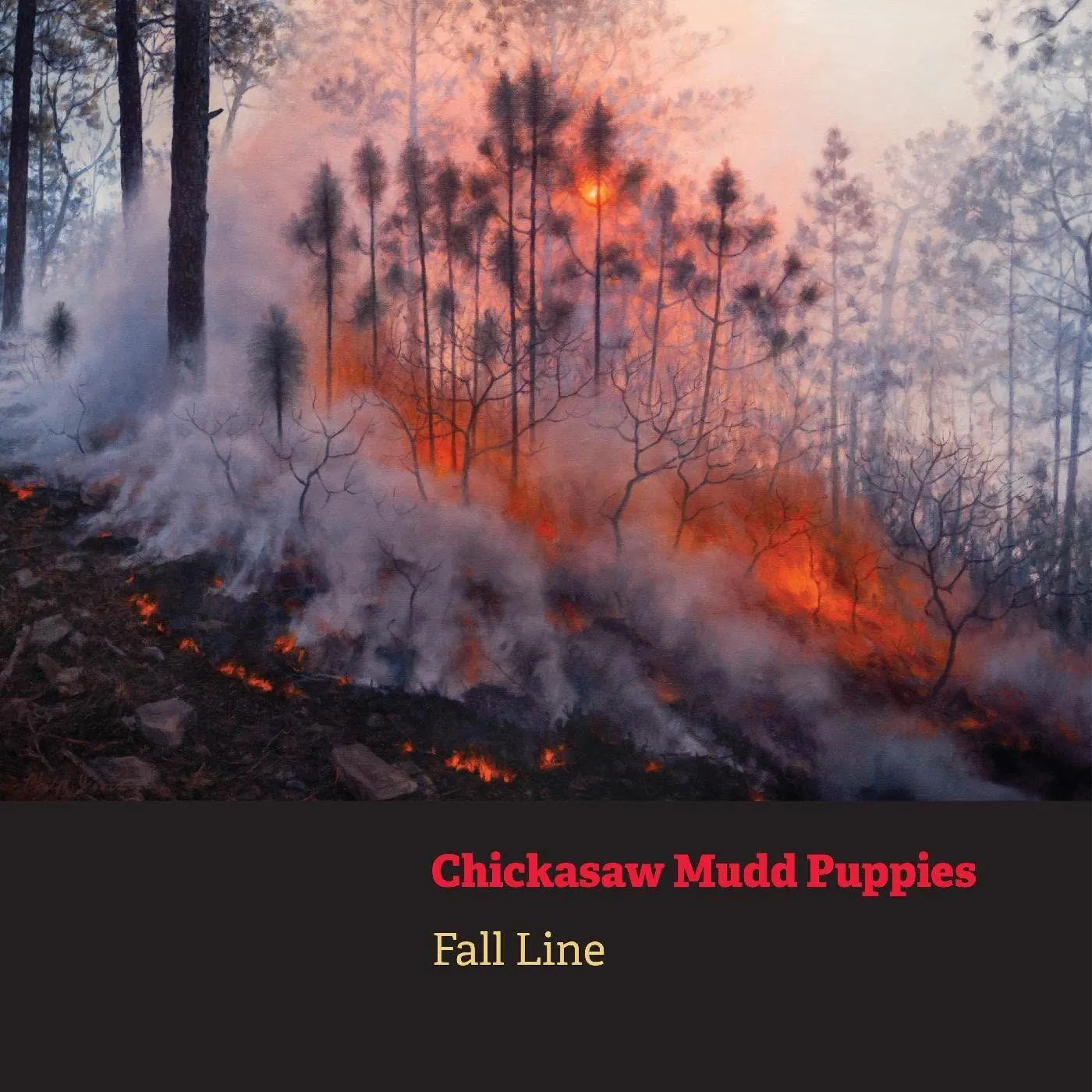 Chickasaw Mudd Puppies Fall Line (Clear Orange Vinyl Record)