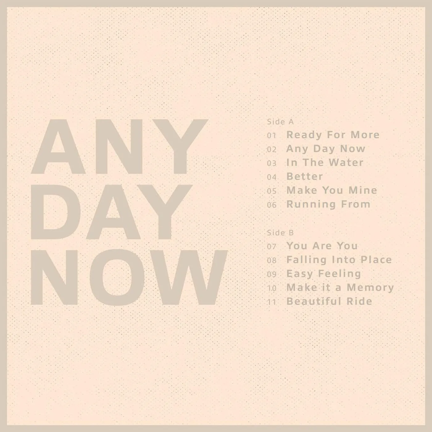 Krezip Any Day Now (Limited/Crystal Clear/180g) Vinyl Record