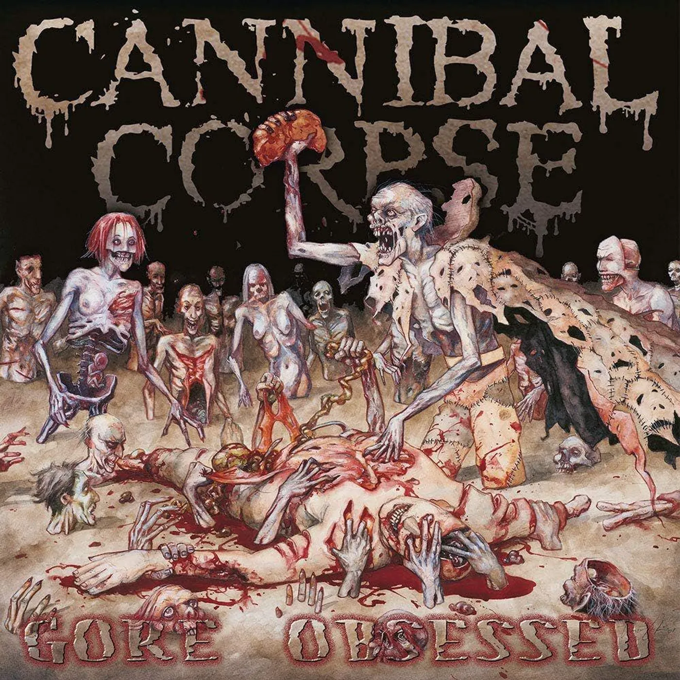 Cannibal Corpse Gore Obsessed (180g/Reissue/Import) Vinyl Record