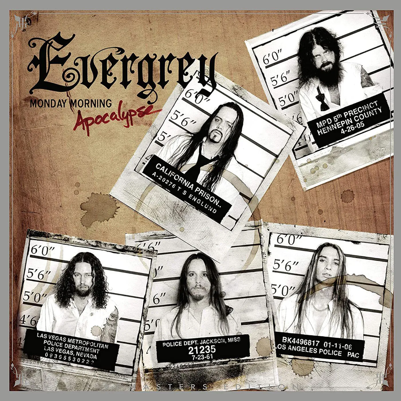 Evergrey Monday Morning Apocalypse (Clear Red) Vinyl Record