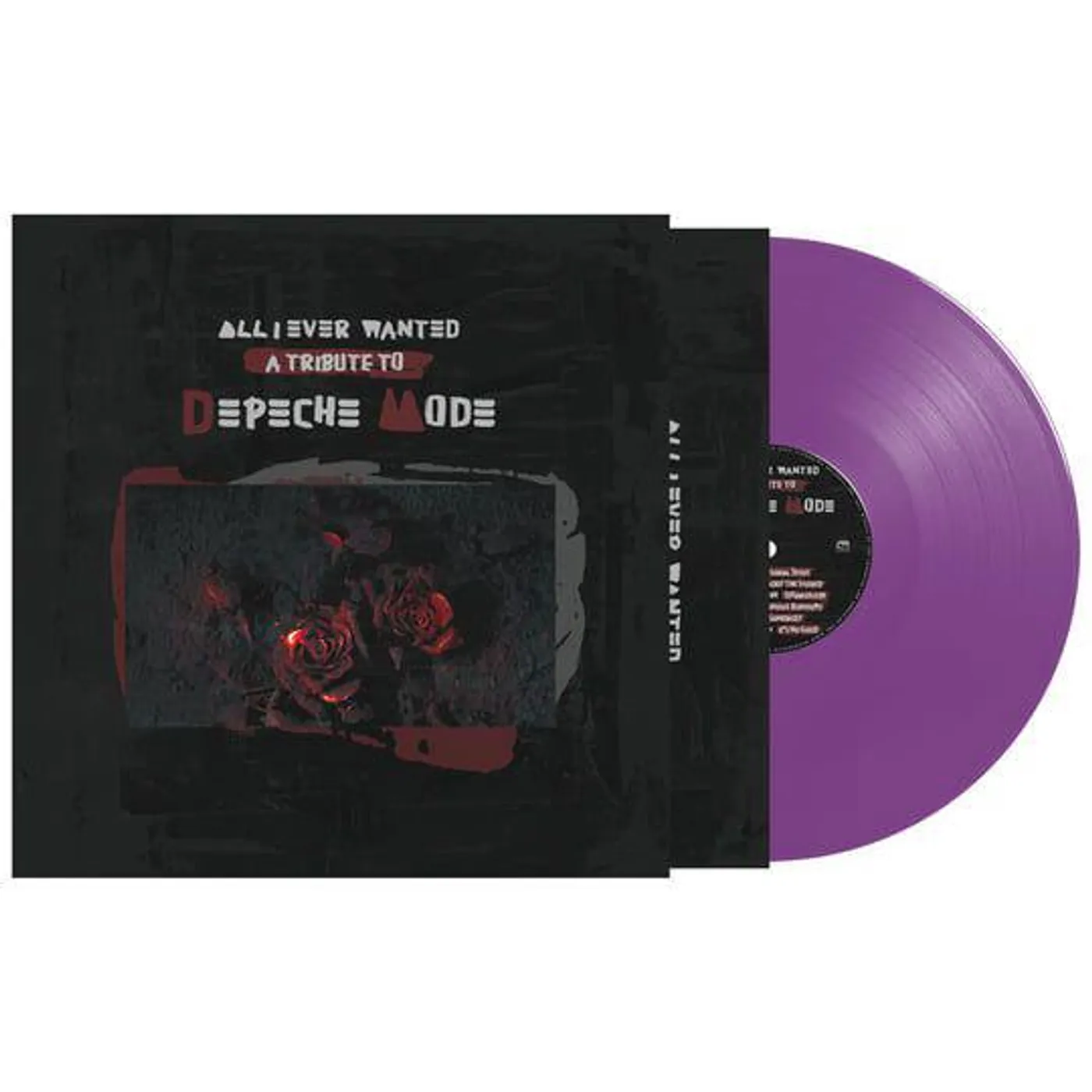 Various Artists  All I Ever Wanted - Tribute To Depeche Mode (Purple Vinyl Record)