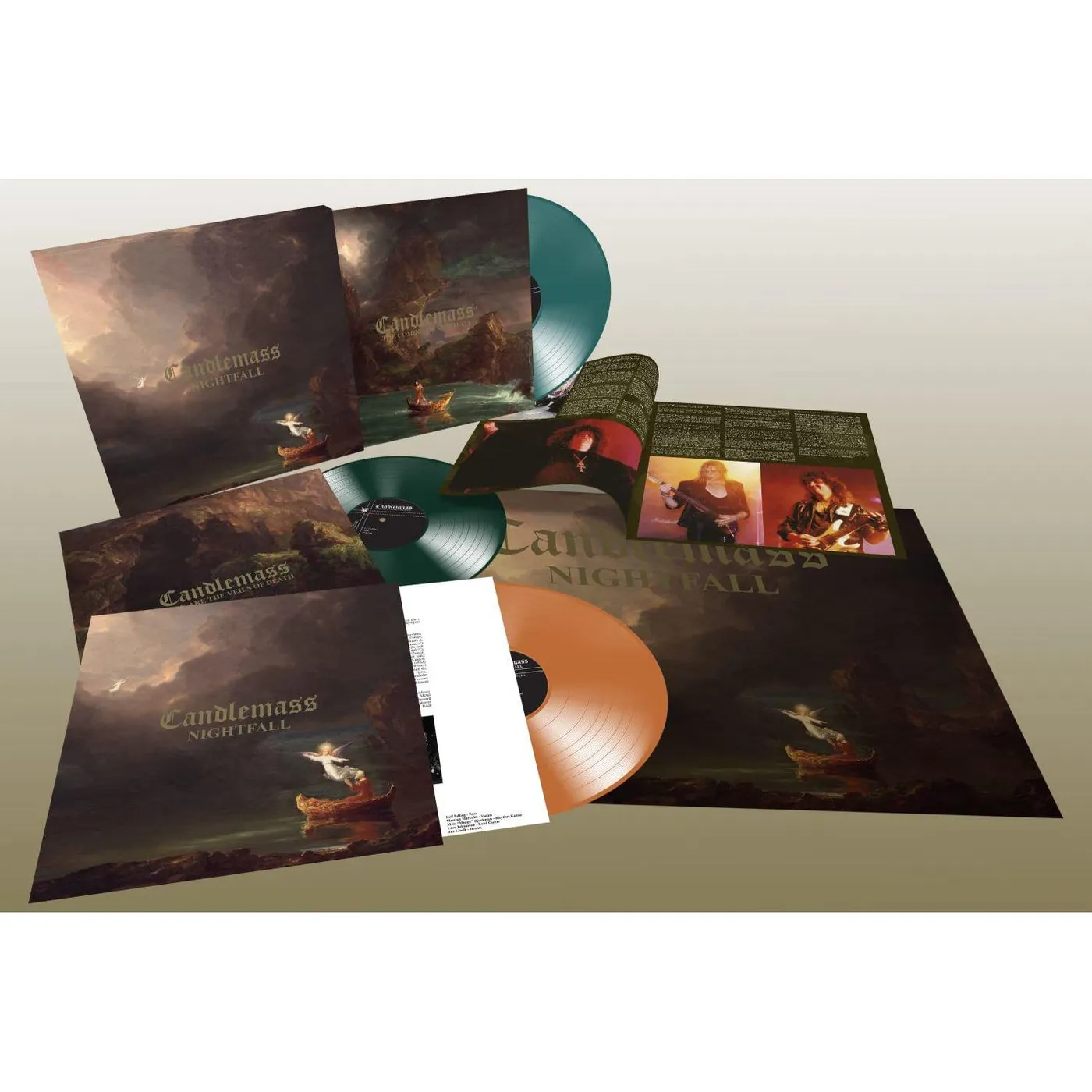 Candlemass Nightfall (140g/3lp Box Set/orange, Teal Green & Dark Green Vinyls)