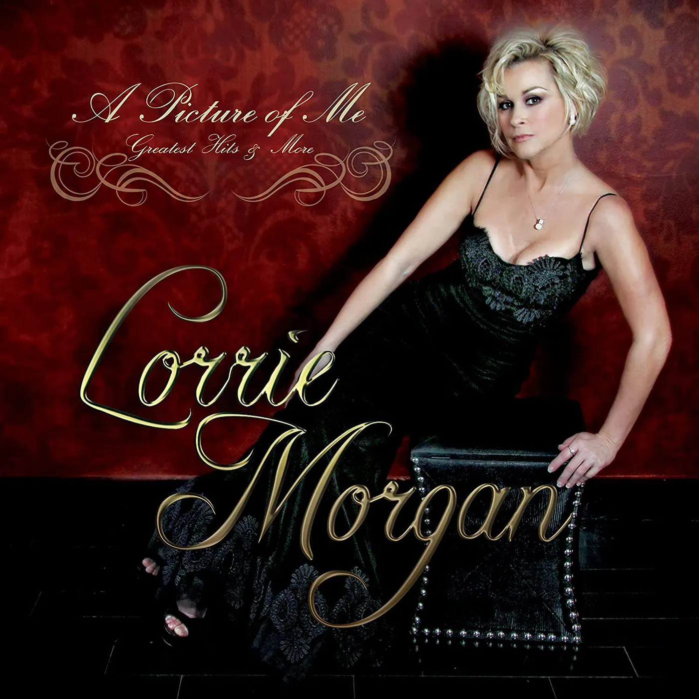 Lorrie Morgan Picture Of Me - Greatest Hits & More (Pink Vinyl Record)