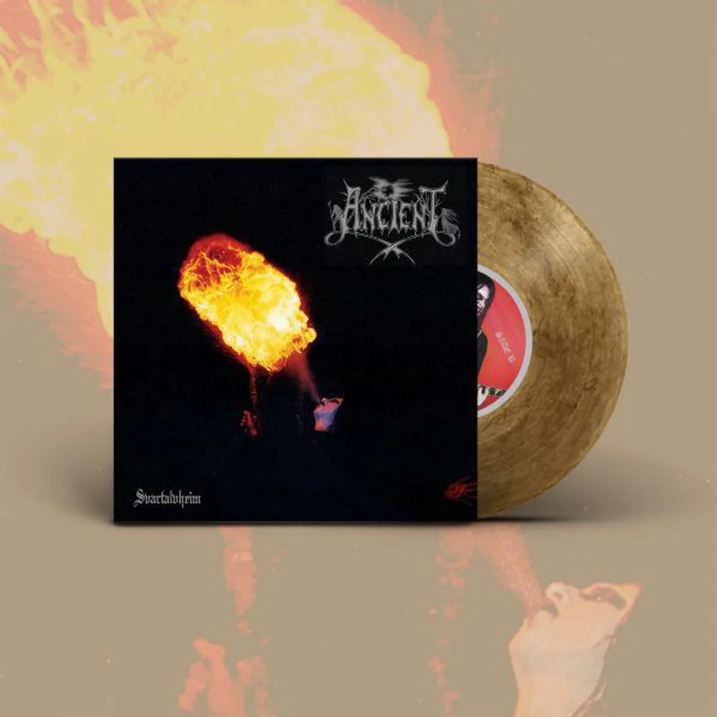 Ancient Svartalvheim (Limited Gold/black Marbled Vinyl Record)
