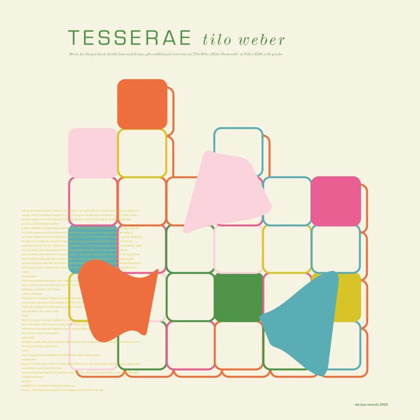 Tilo Weber Tesserae Vinyl Record