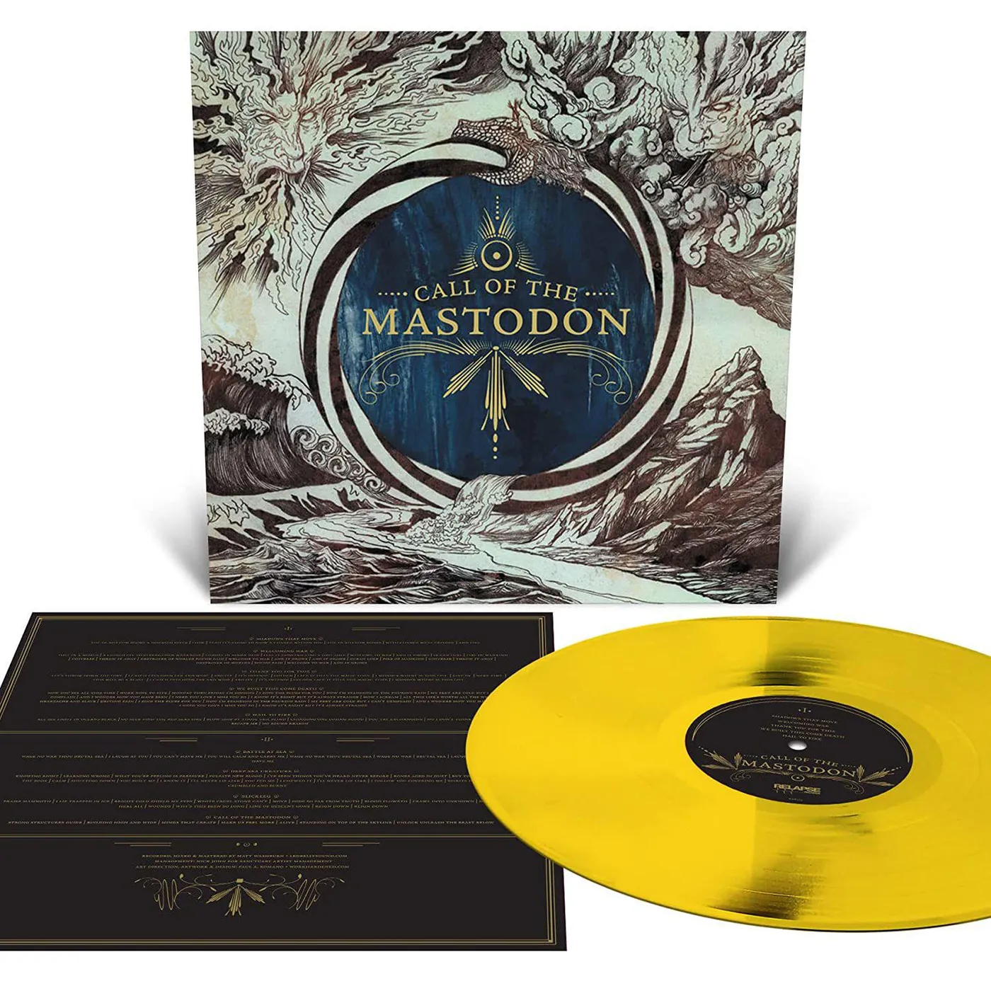 Call Of The Mastodon (Opaque Yellow) Vinyl Record