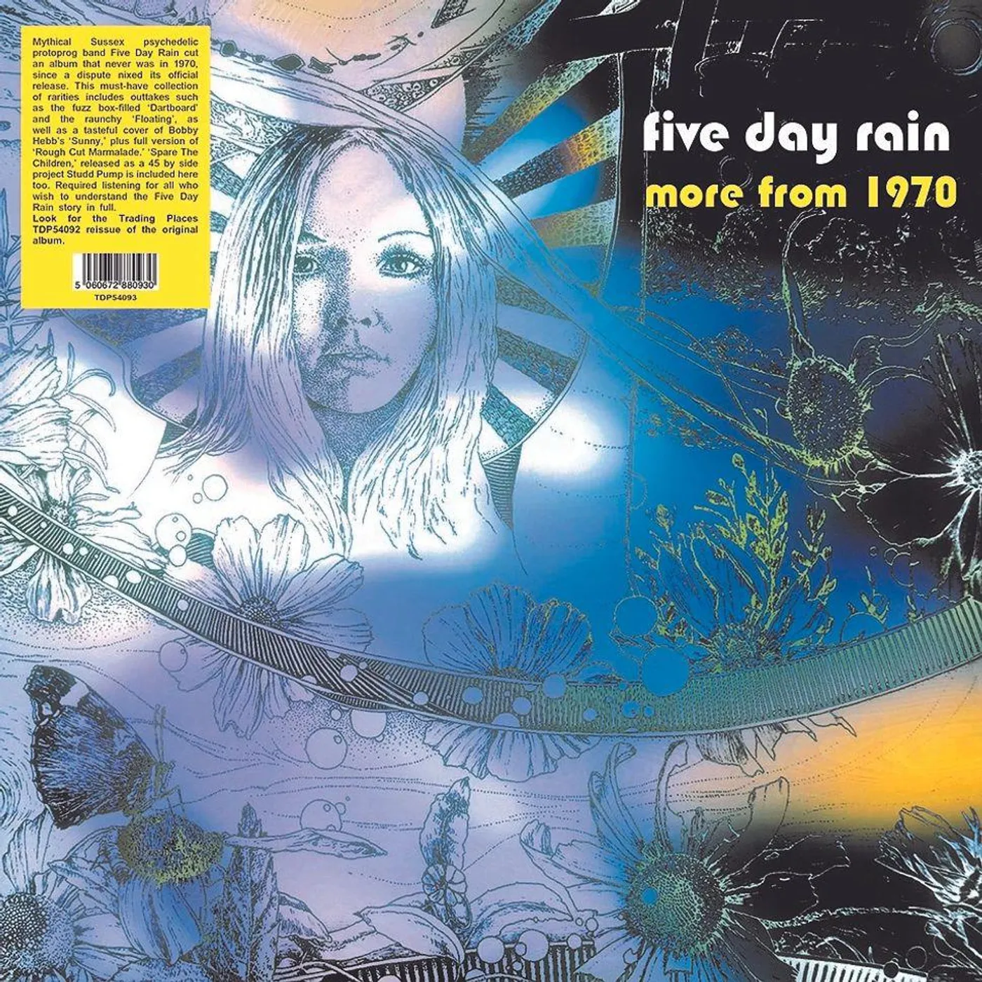 Five Day Rain More From 1970 Vinyl Record