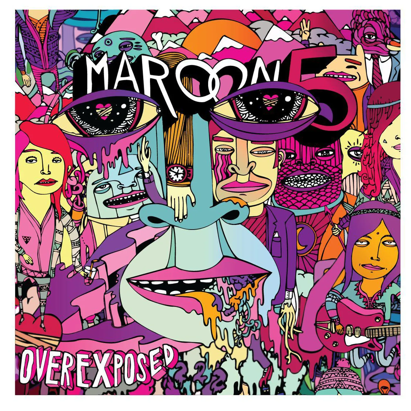 Maroon 5 Overexposed Vinyl Record
