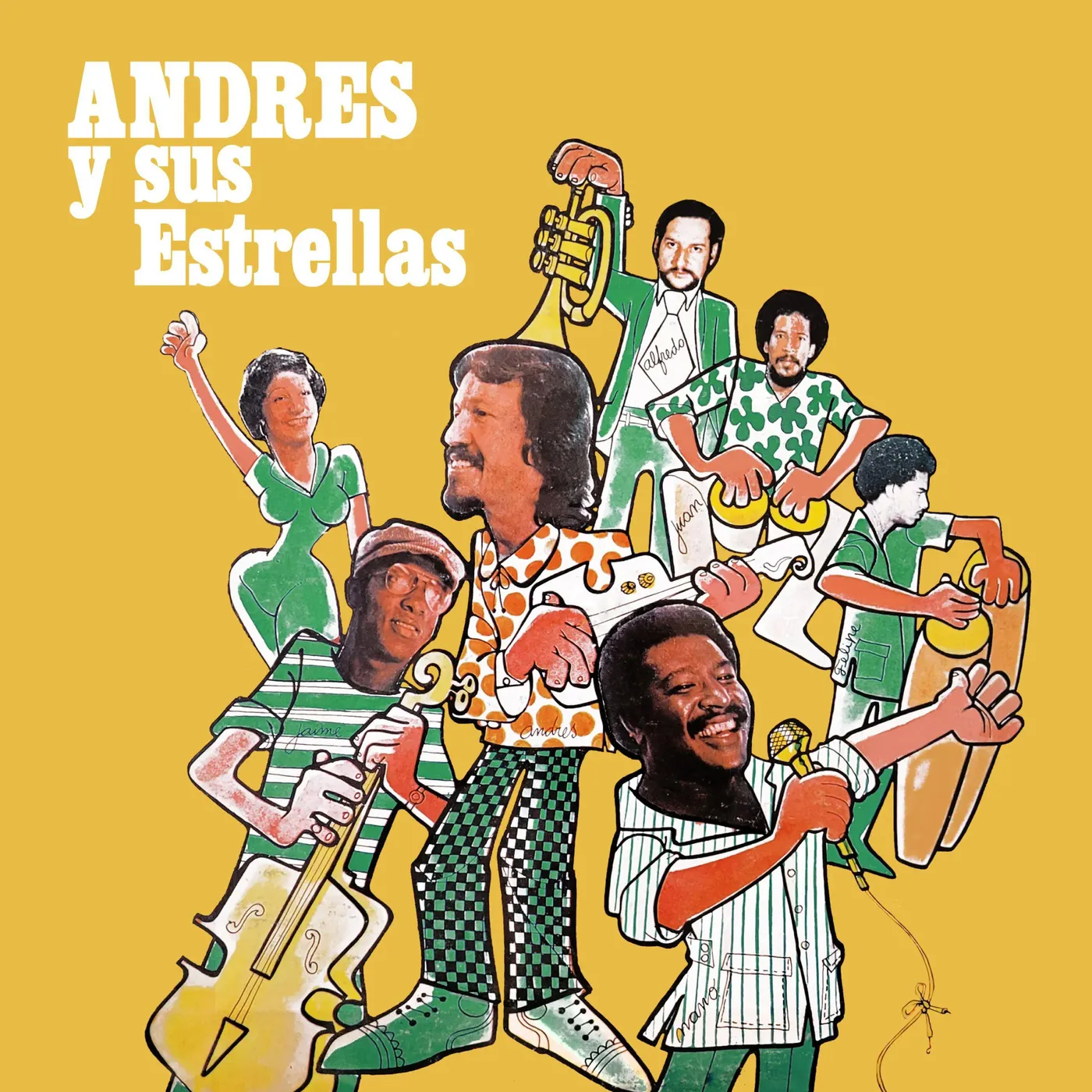  Andres Y Sus Estrellas S/T Vinyl Record
