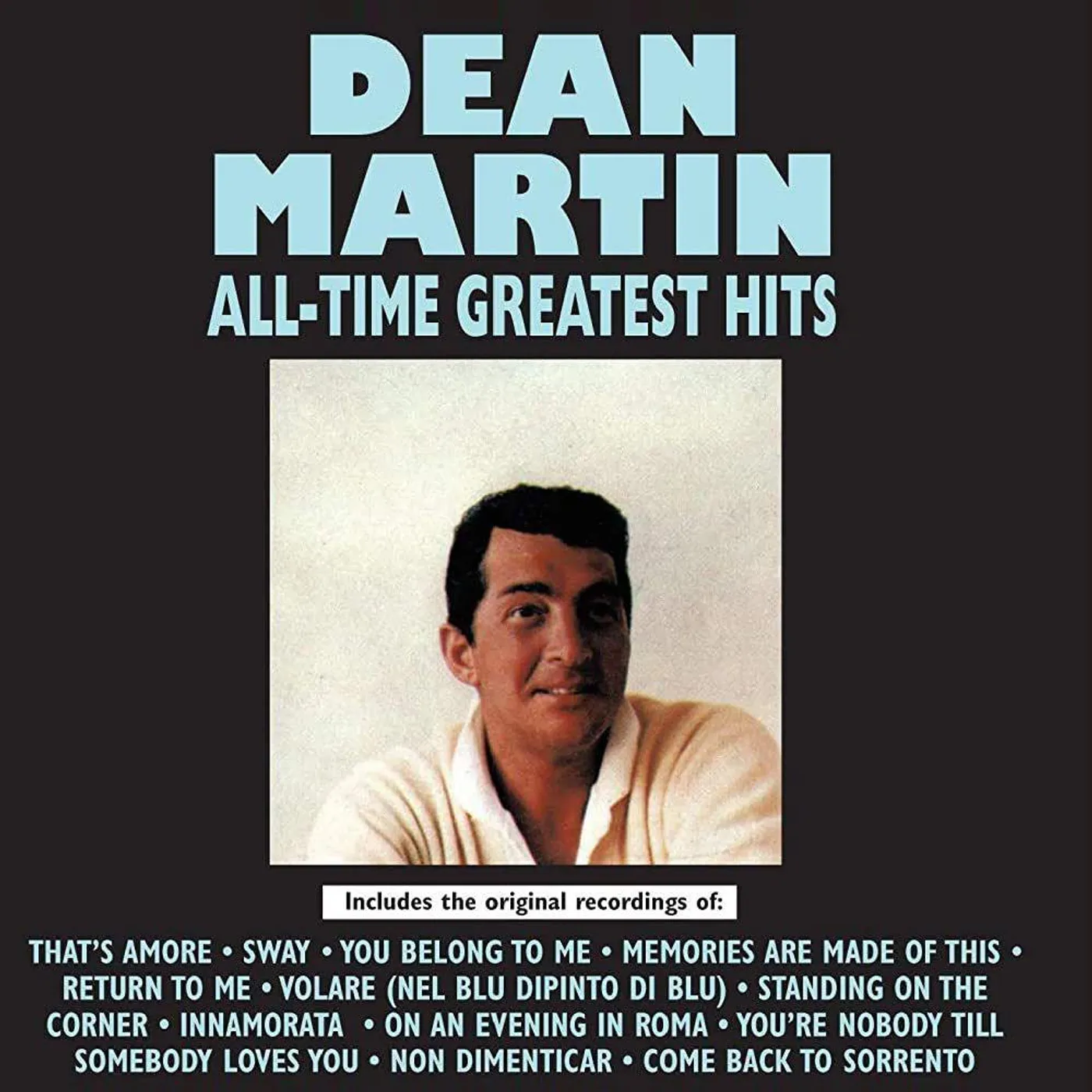 Dean Martin All-Time Greatest Hits Vinyl Record