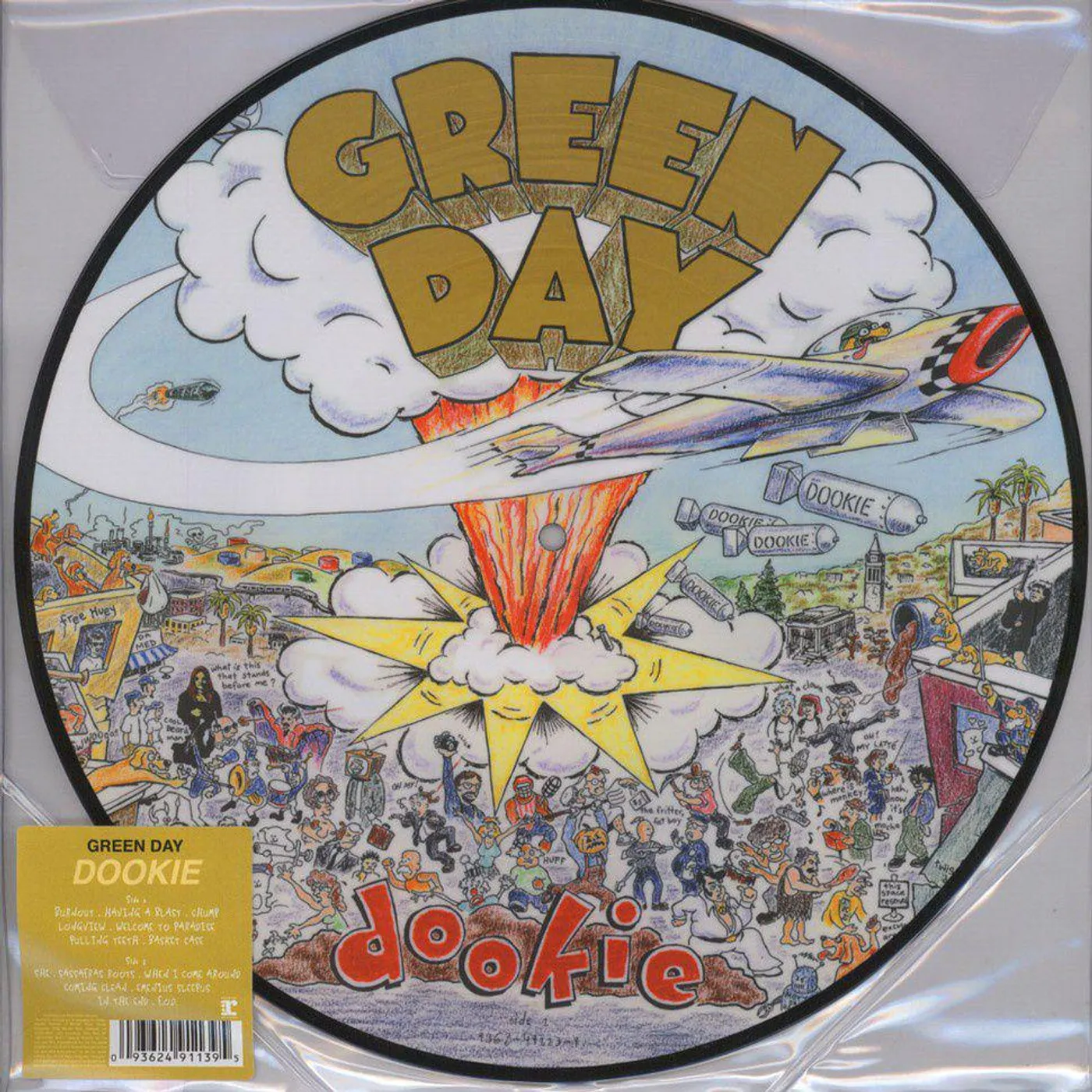 Green Day Dookie (Picture Disc) Vinyl Record