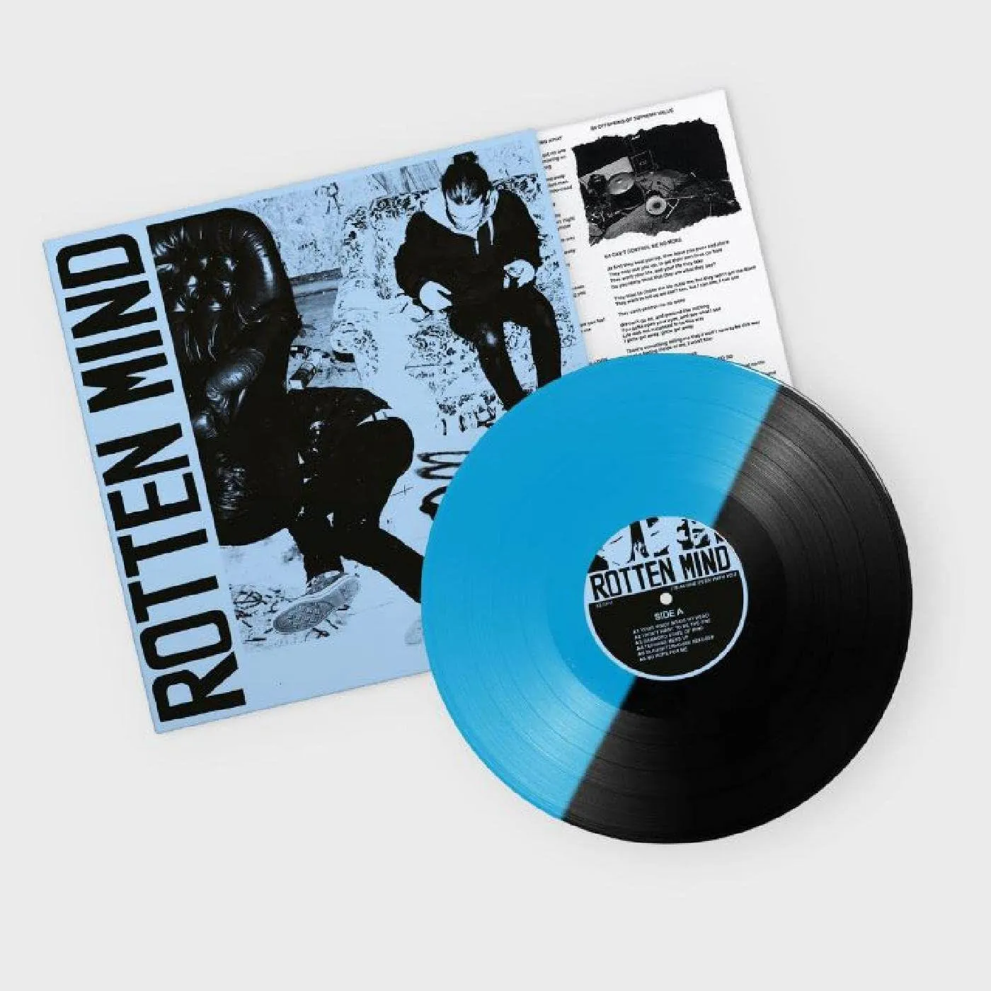 Rotten Mind I'm Alone Even With You (Blue/Black) Vinyl Record