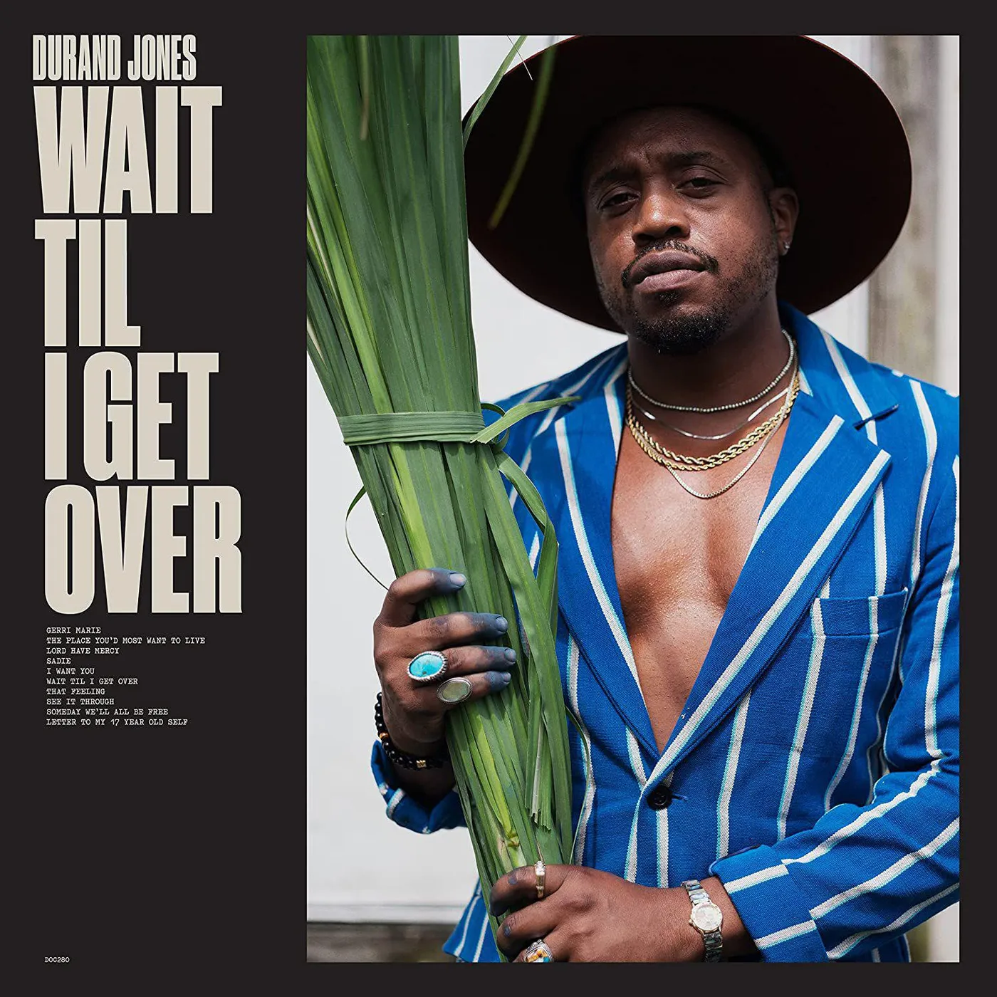 Durand Jones Wait Til I Get Over (Blue) Vinyl Record