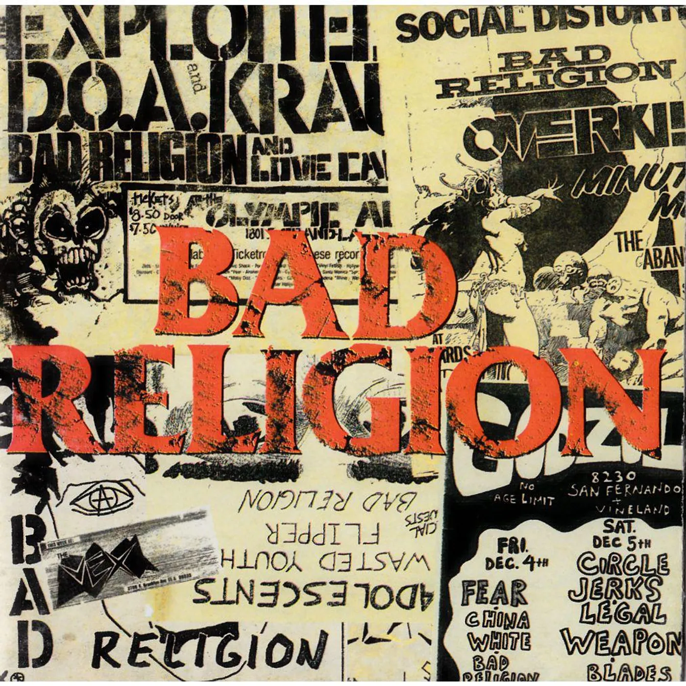 Bad Religion All Ages Vinyl Record