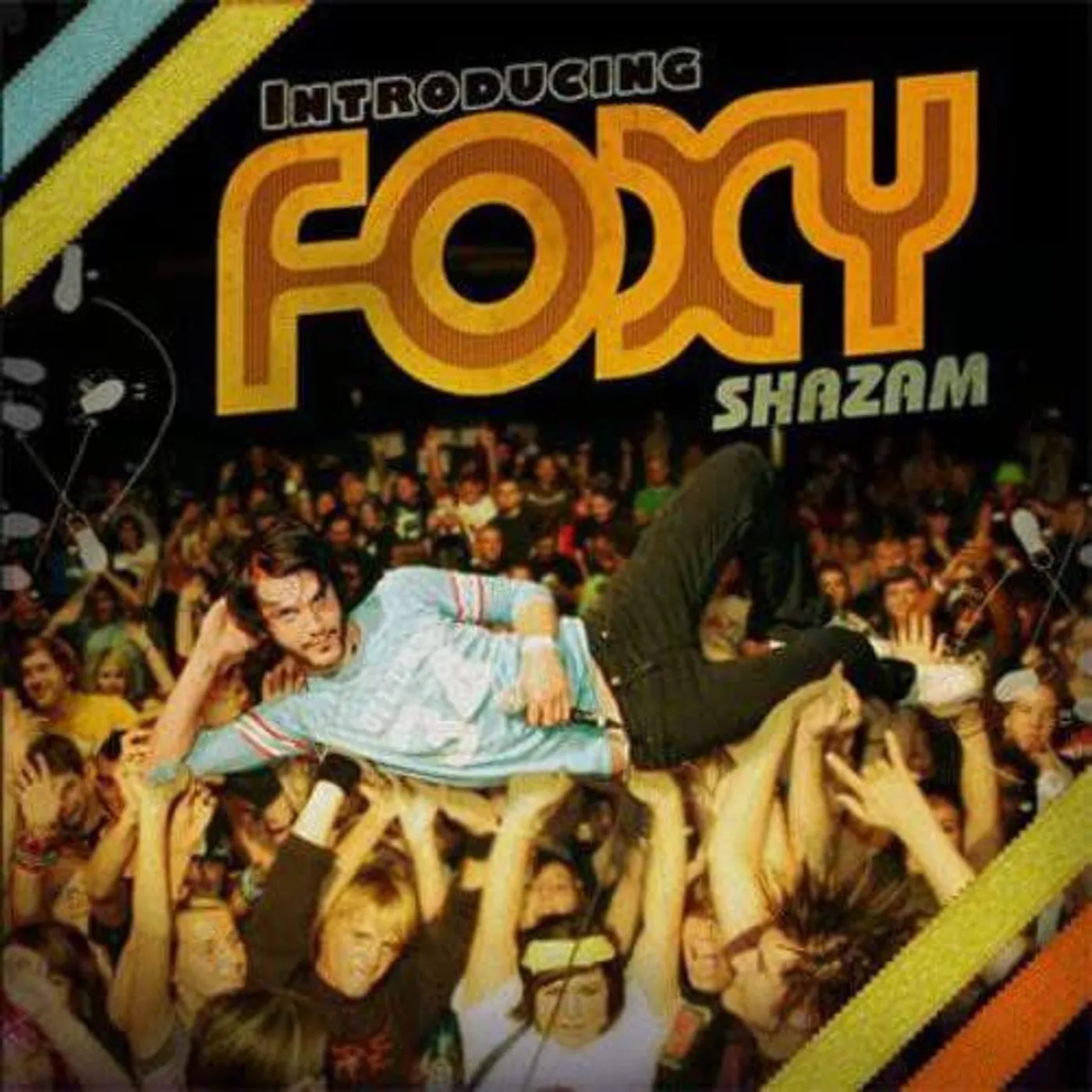 Foxy Shazam Introducing (Black & Orange Swirl) Vinyl Record