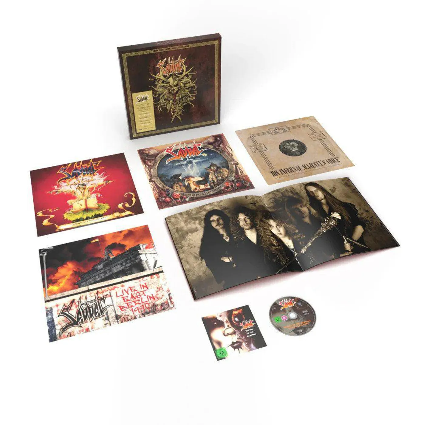 Sabbat Mad Gods and Englishmen (5LP/DVD) Vinyl Record