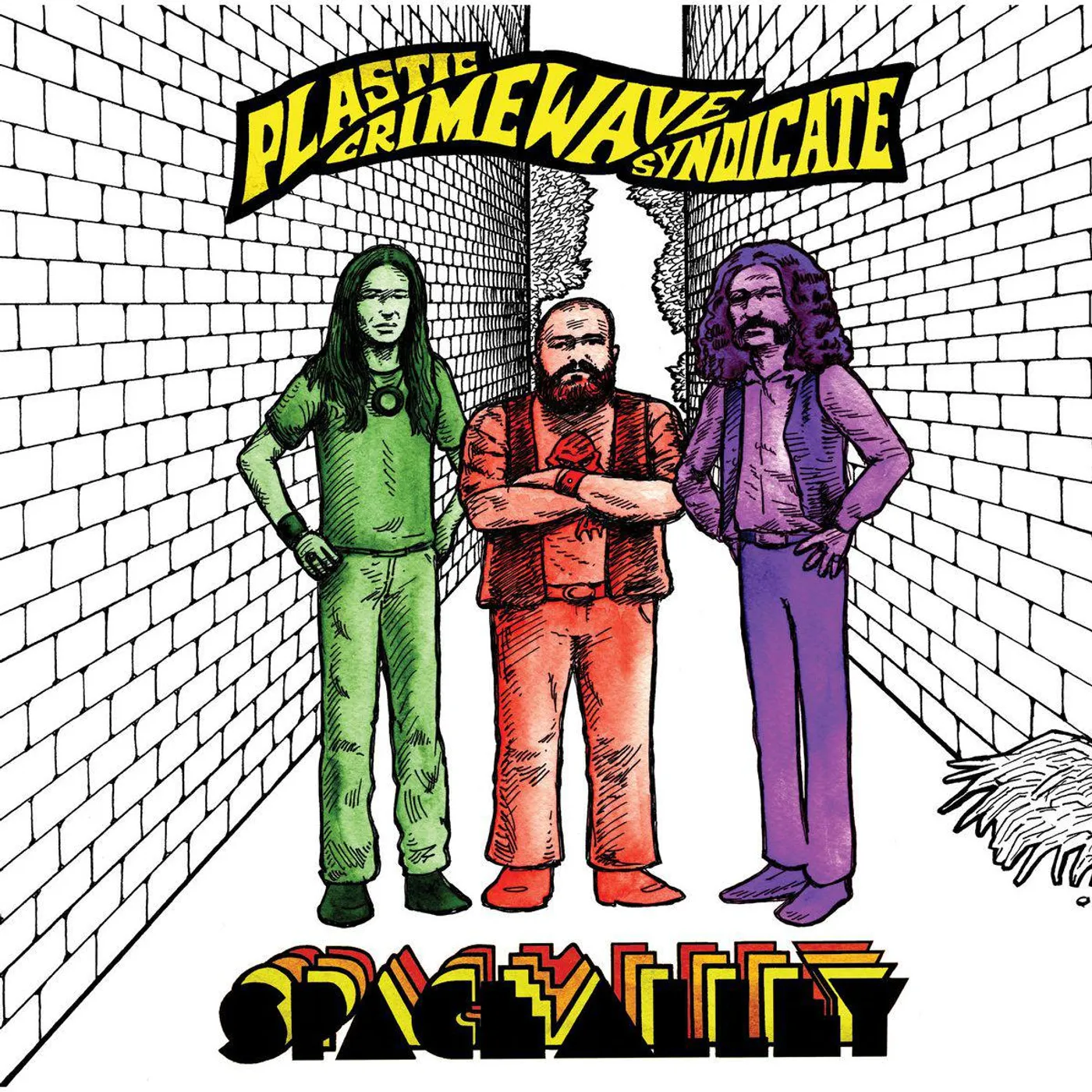 Plastic Crimewave Syndicate Space Alley Vinyl Record