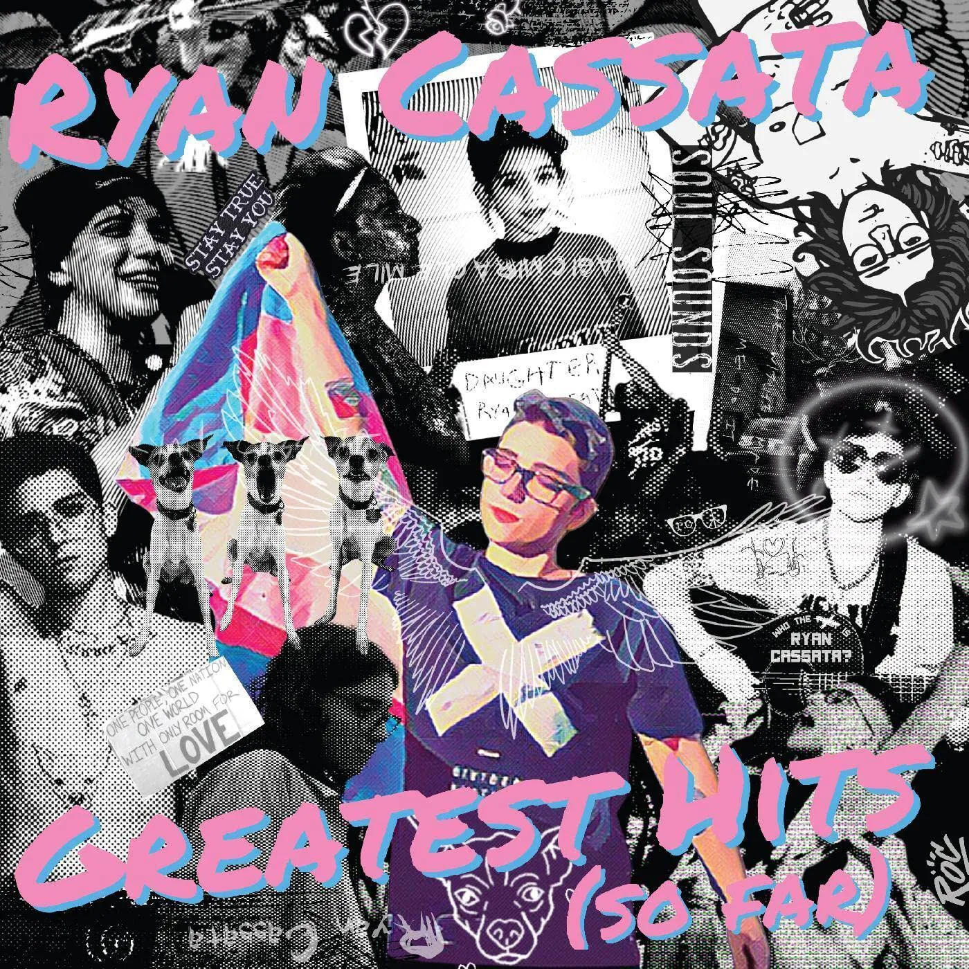 Ryan Cassata GREATEST HITS (SO FAR) (TRANSLUCENT WITH BLUE & PINK SPLATTER VINYL) Vinyl Record