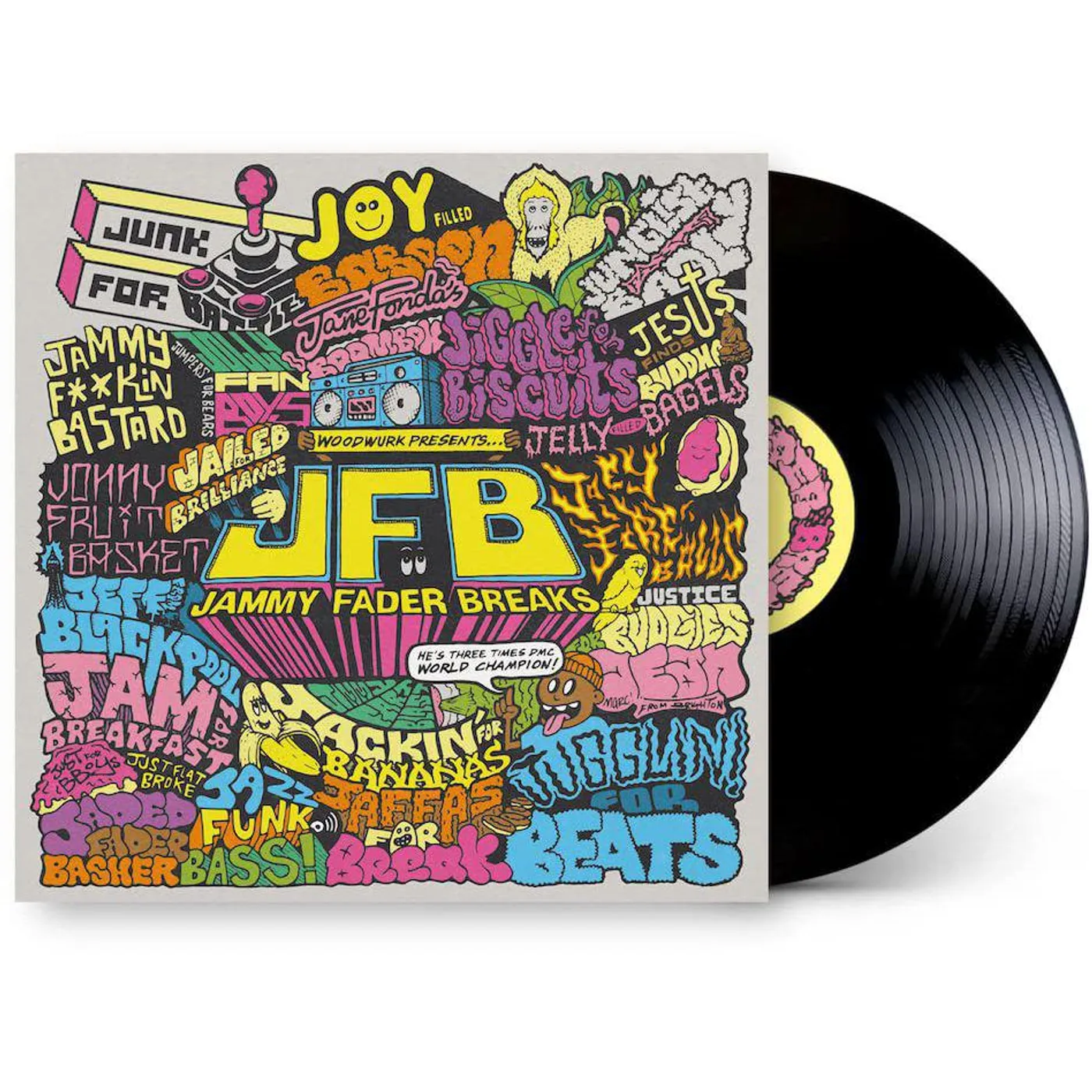 JFB Jammy Fader Breaks Vinyl Record