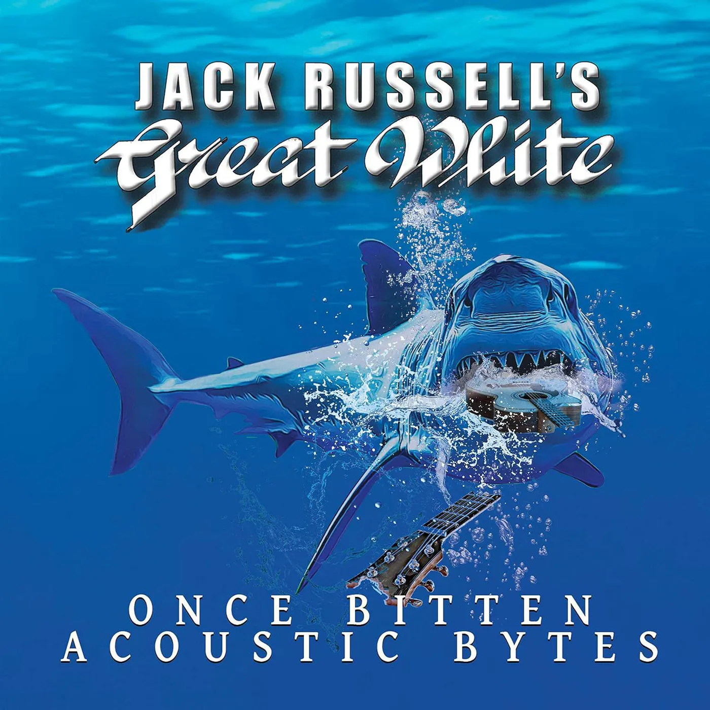 Jack Russell's Great White Once Bitten Acoustic Bytes Vinyl Record