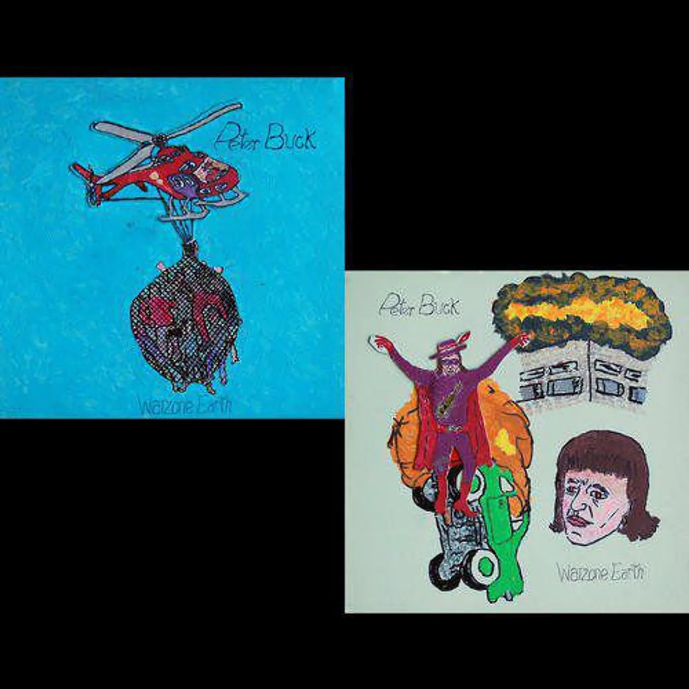 Peter Buck Warzone Earth Vinyl Record