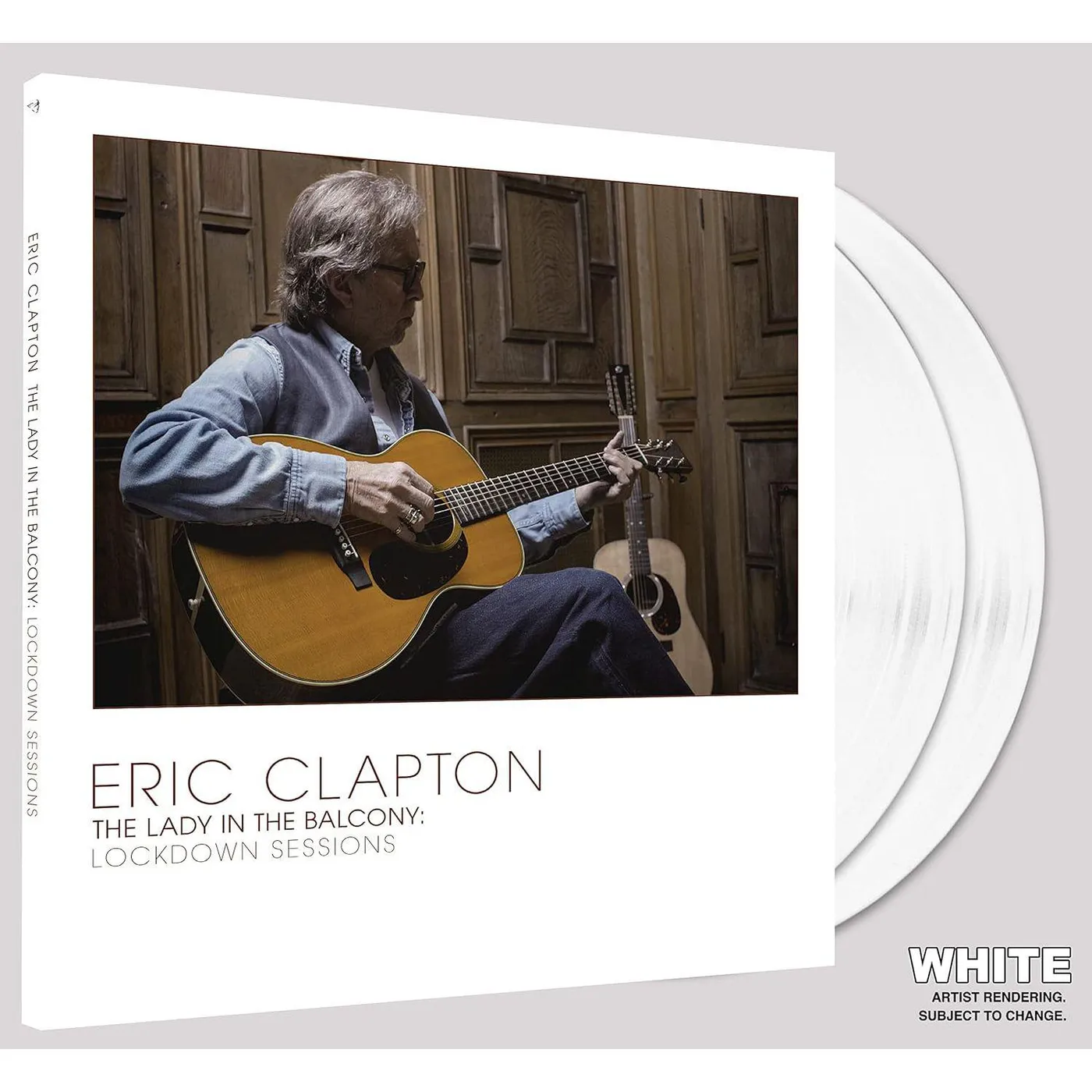 Eric Clapton Lady In The Balcony: Lockdown Sessions (Creamy White) Vinyl Record