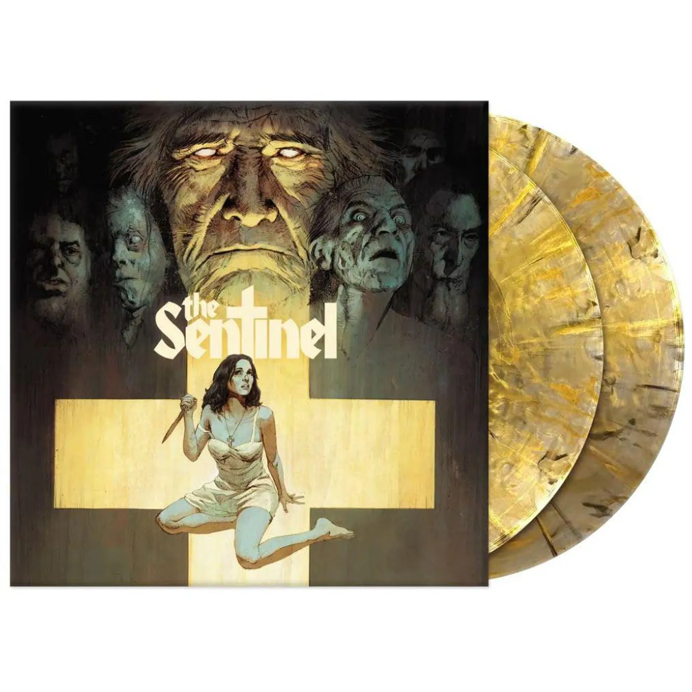 Gil Melle The Sentinal Original Soundtrack (Metallic Gold With Black Smoke/2LP) Vinyl Record