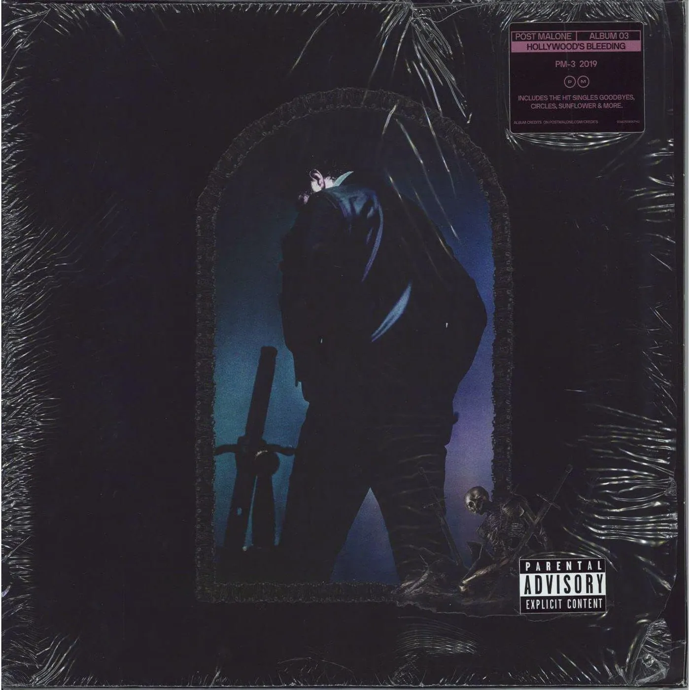 Post Malone HOLLYWOOD'S BLEEDING (LAVENDER VINYL/2LP) Vinyl Record