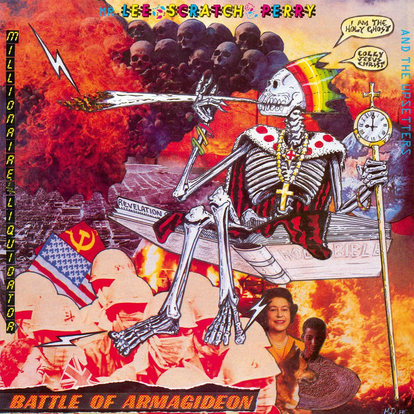 Lee Perry & The Upsetters BATTLE OF ARMAGIDEON (RED VINYL/180G) Vinyl Record