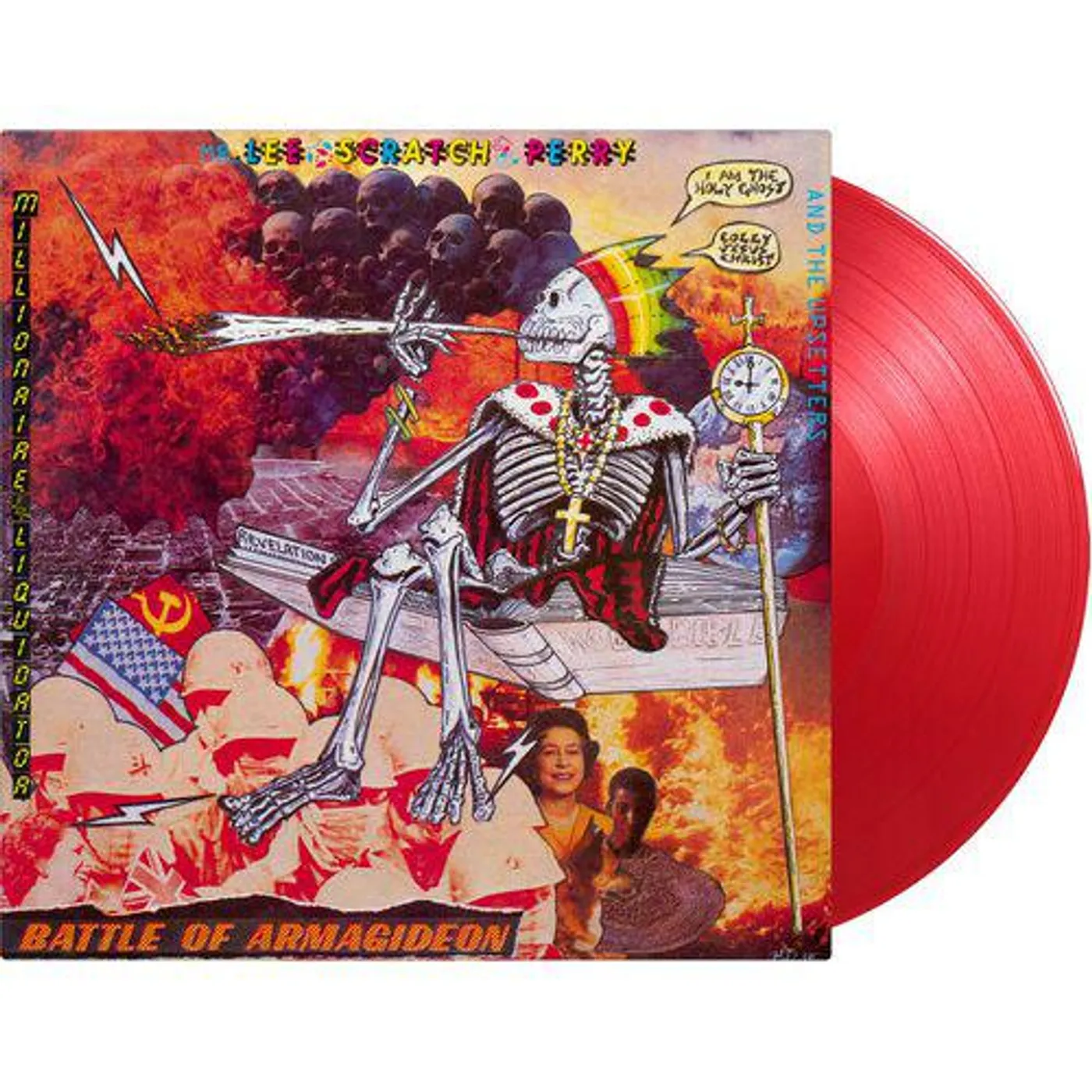Lee Perry & The Upsetters BATTLE OF ARMAGIDEON (RED VINYL/180G) Vinyl Record