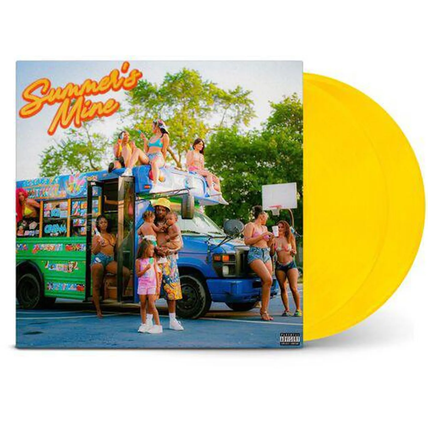 Babyface Ray SUMMER'S MINE (YELLOW VINYL/2LP) Vinyl Record