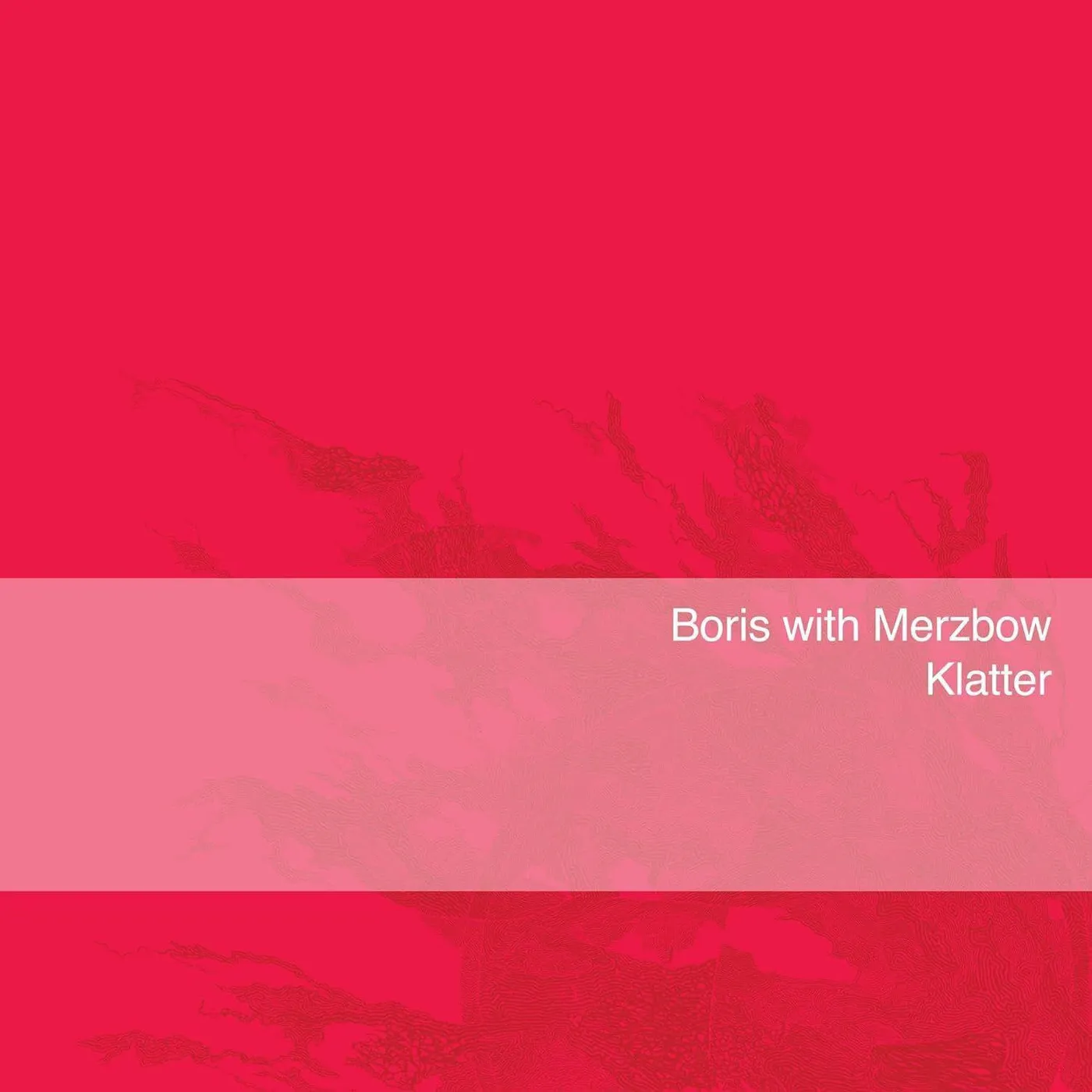 Boris With Merzbow Klatter (Neon Pink) Vinyl Record