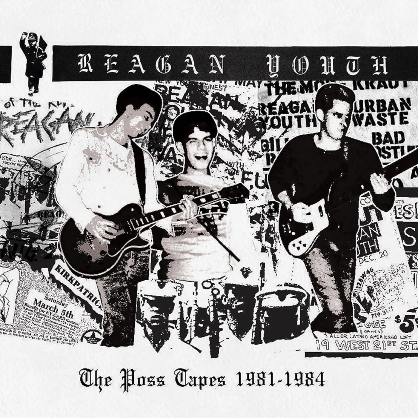 Reagan Youth The Poss Tapes - 1981-1984 (Coke Bottle Green) Vinyl Record