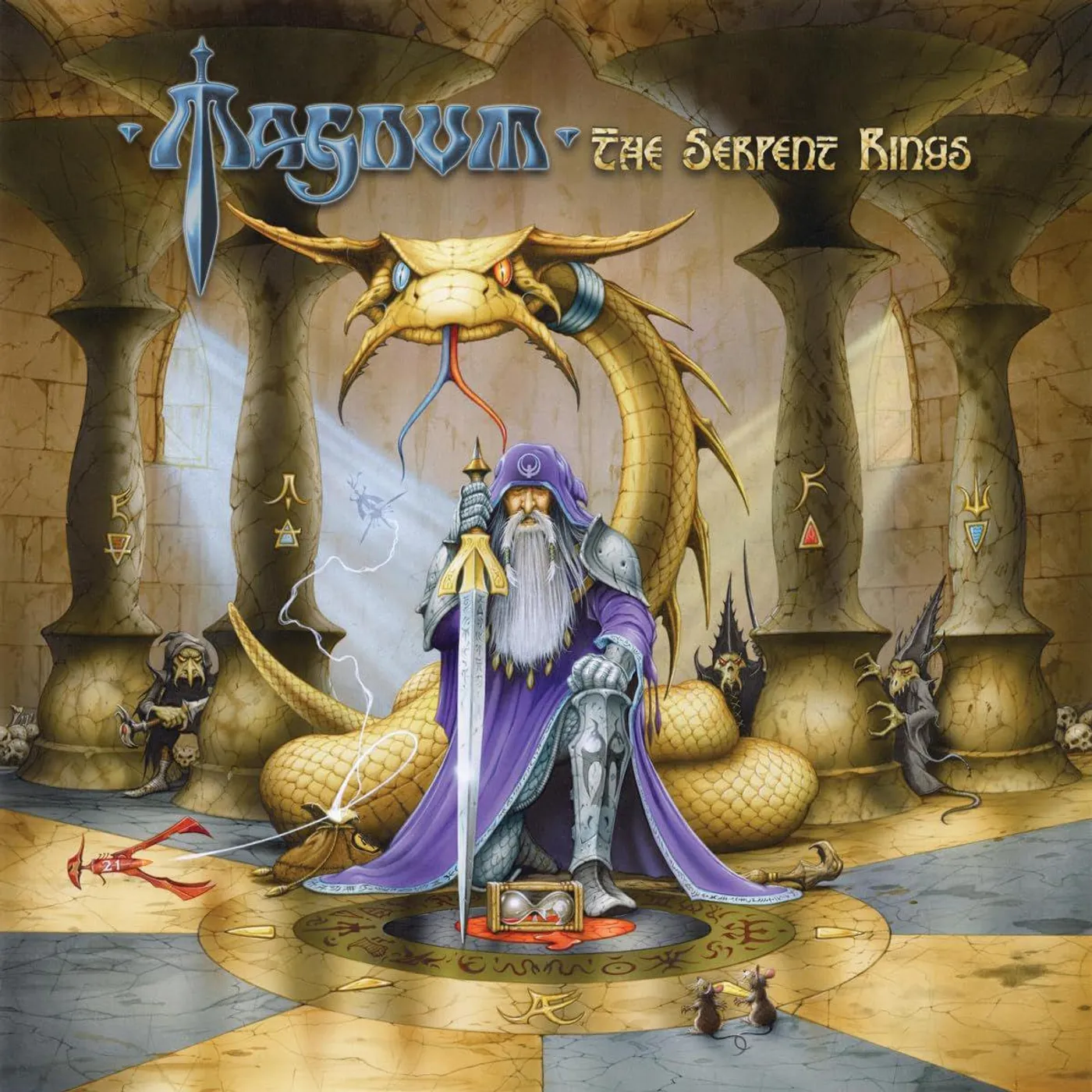 Magnum Serpent Rings (2LP/Blue) Vinyl Record