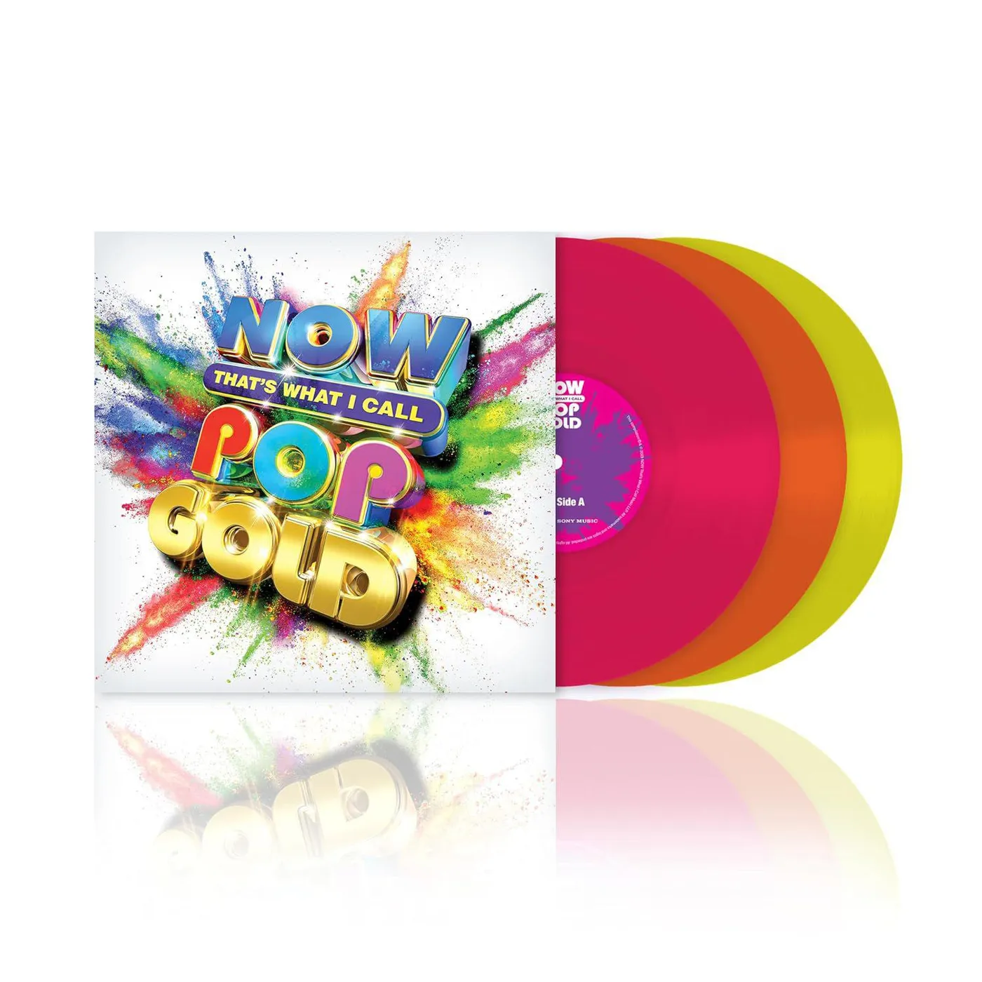 Various Artists  Now That's What I Call Pop Gold (3Cd/Coloured) Vinyl Record