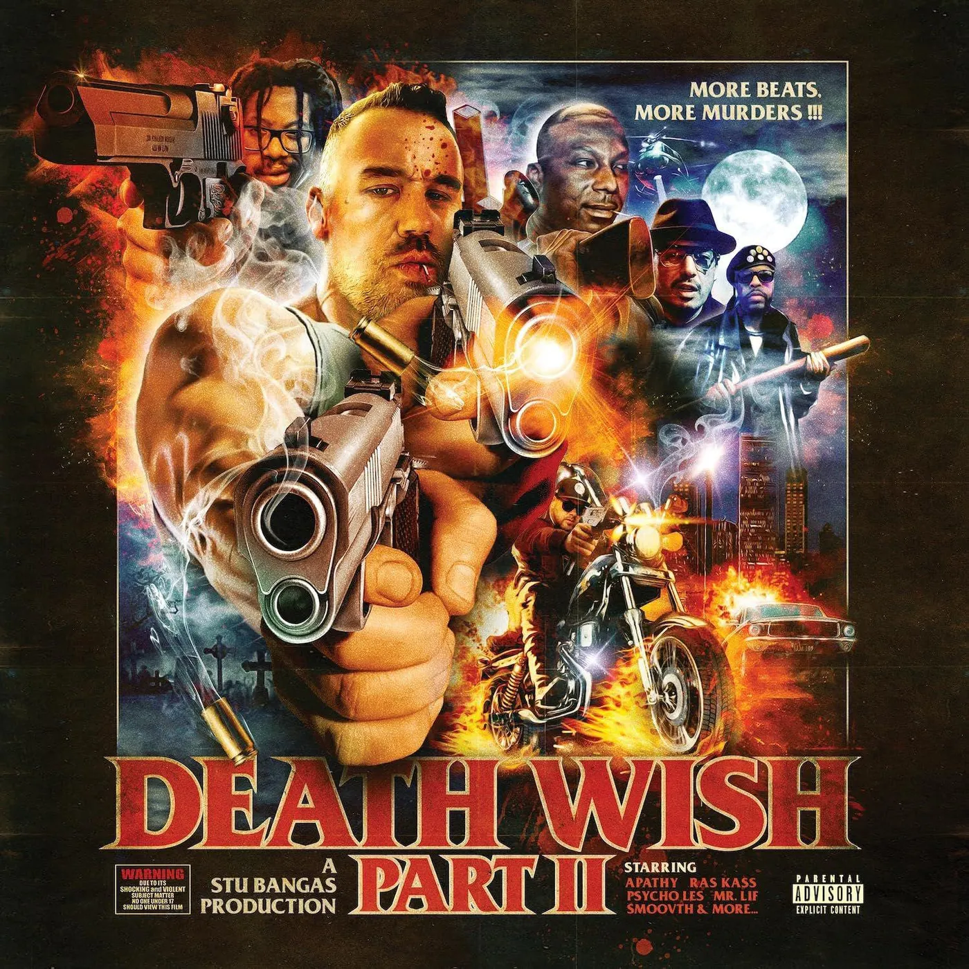 Stu Bangas Death Wish Part II Vinyl Record