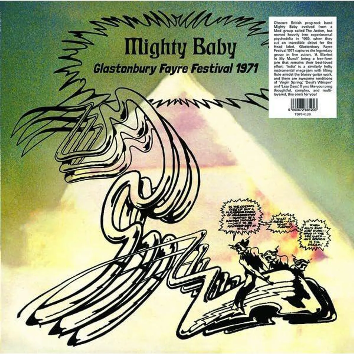 Mighty Baby Live At Glastonbury Festival June 1971 Vinyl Record
