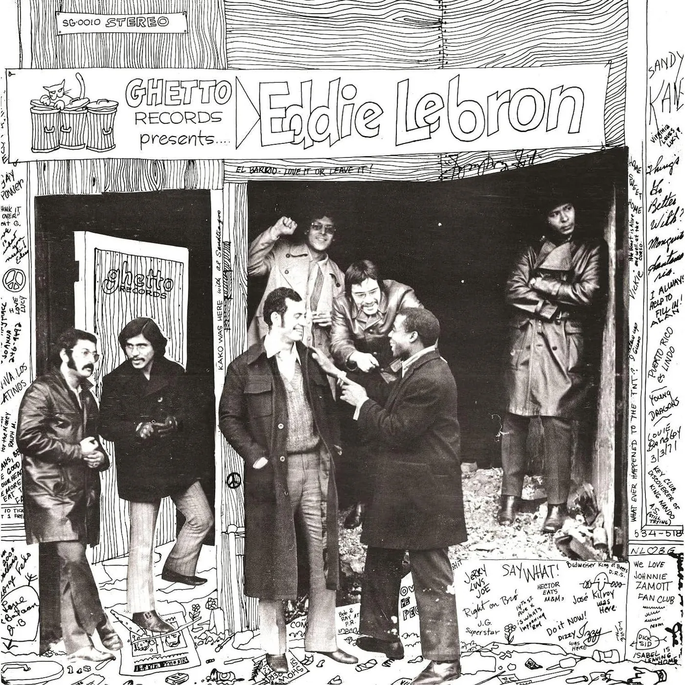 Ghetto Records Presents…Eddie Lebron Vinyl Record