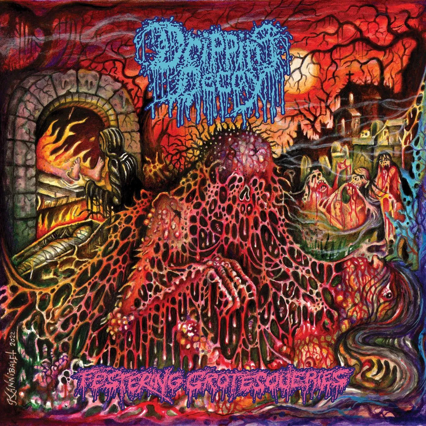 Dripping Decay Festering Grotesqueries Vinyl Record