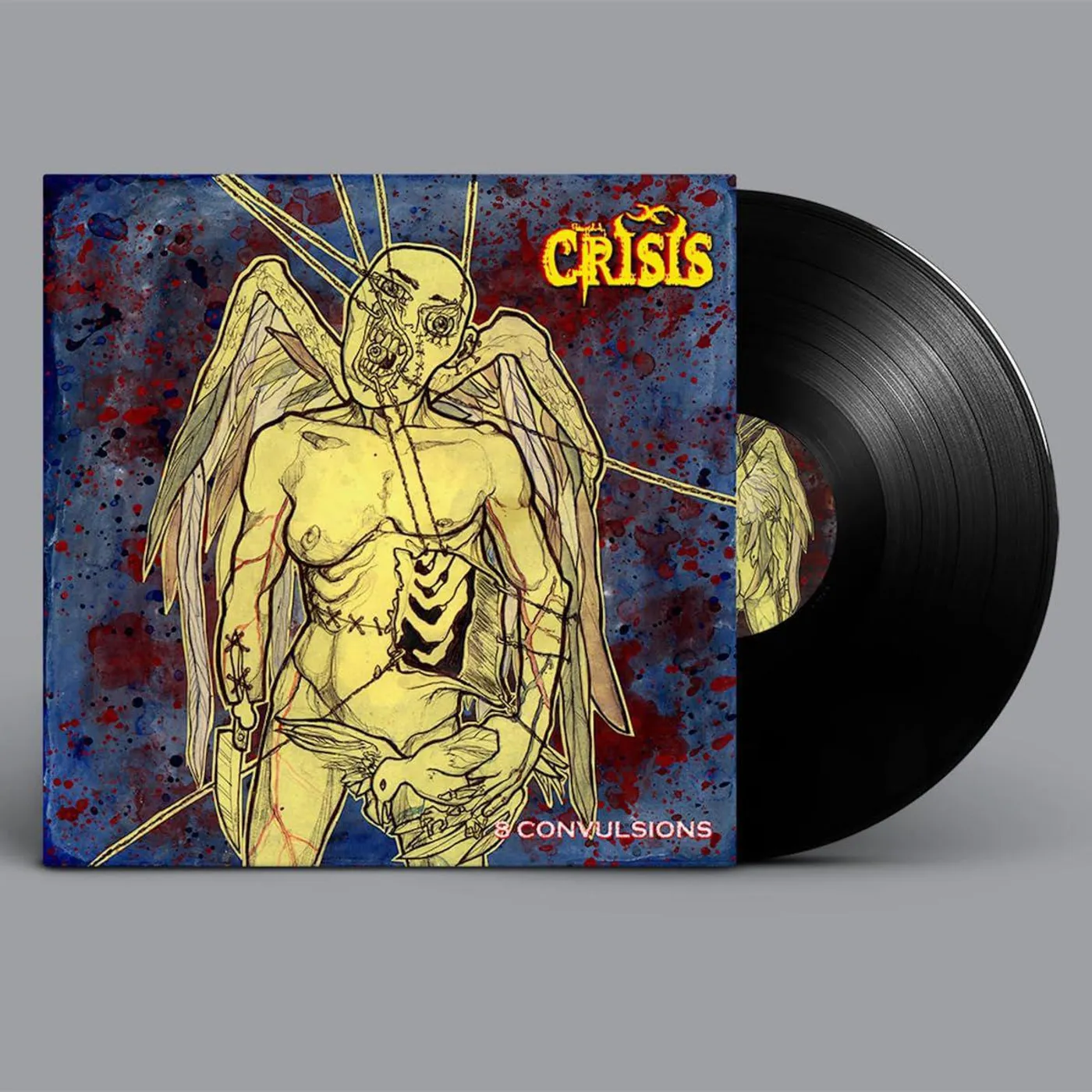 CRISIS 8 CONVULSIONS Vinyl Record